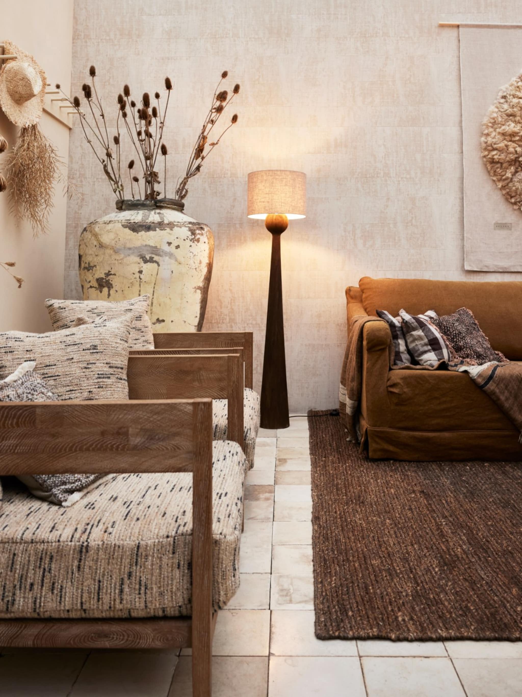 welke bank in landelijk interieur