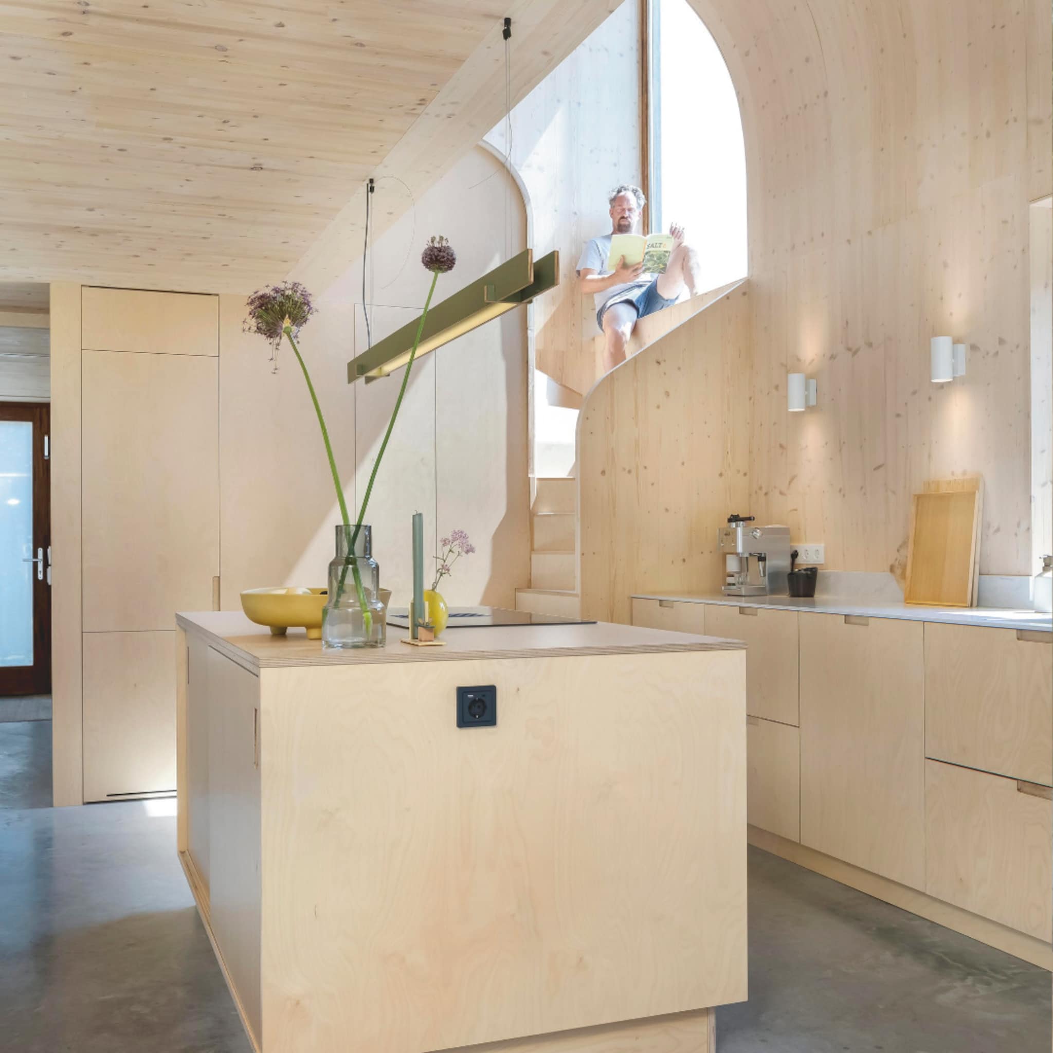 Binnenkijken in een duurzaam houten huis