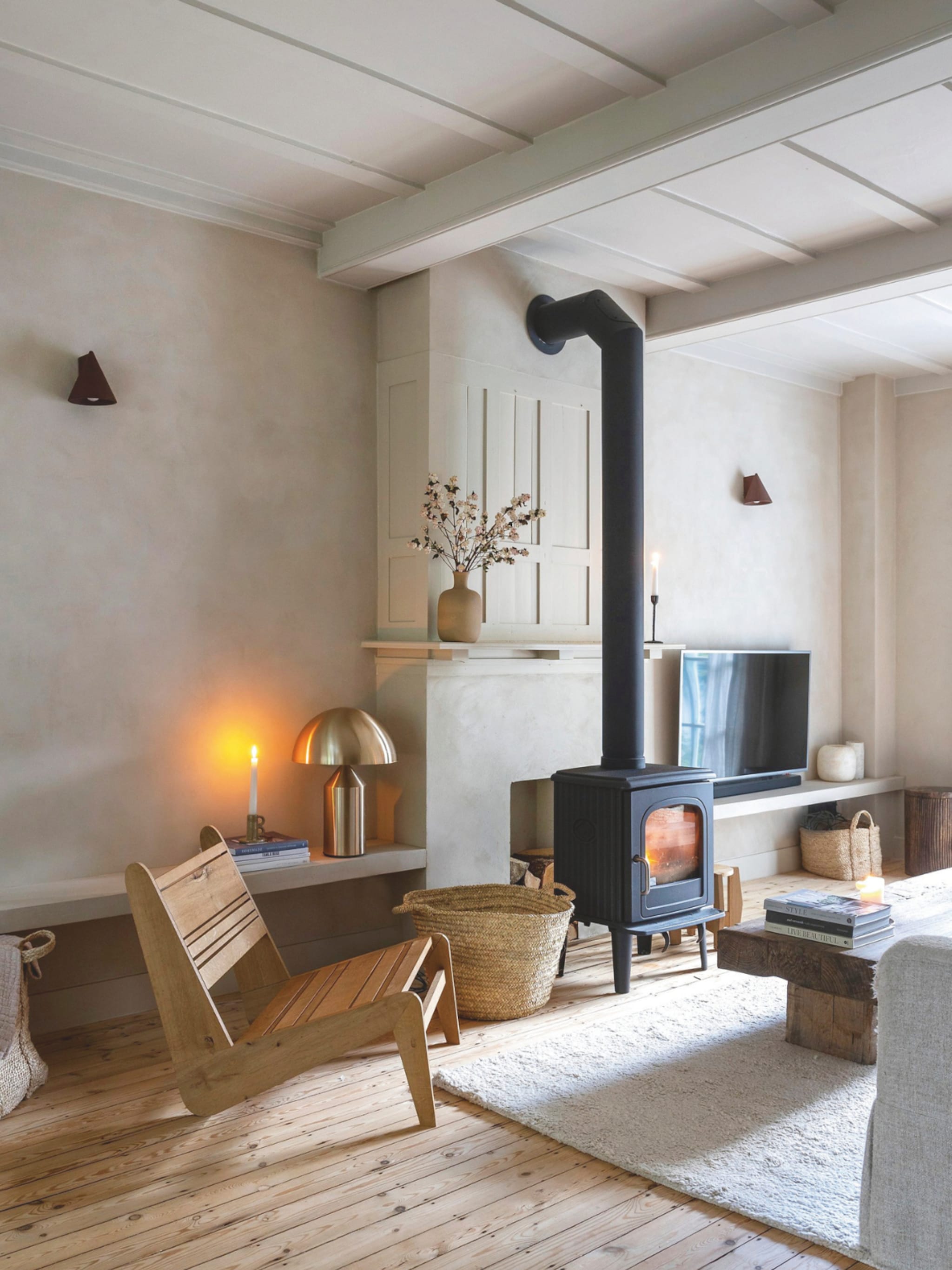 binnenkijken in een huis in farmhousestijl