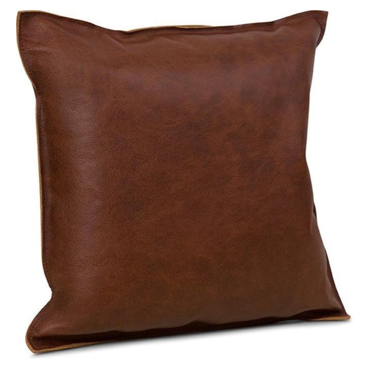 Natural Luxury, Classic serie leren kussen 45 x 45 cm bol.com
