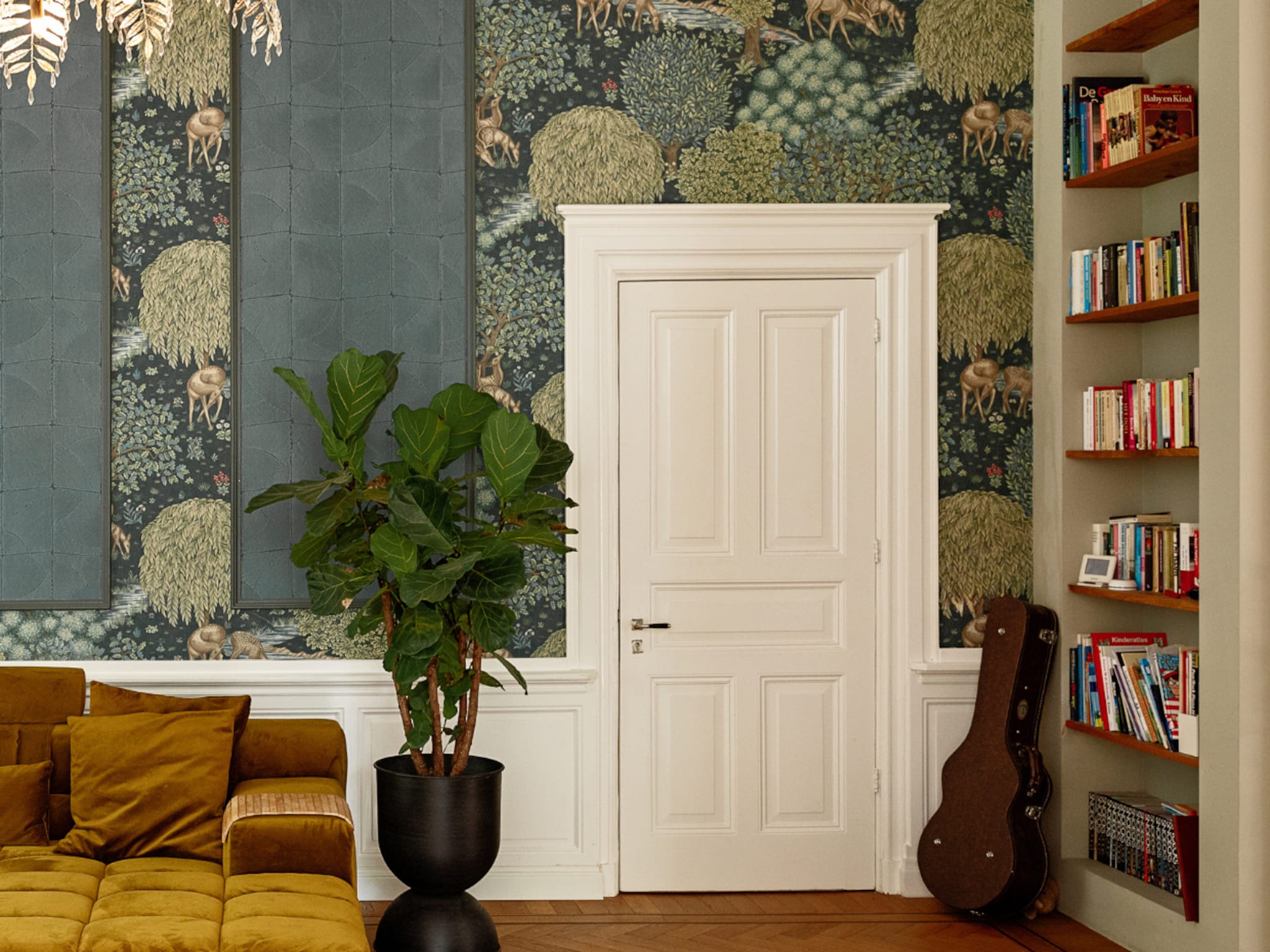 diy standaard stijlvolle deur pimpen