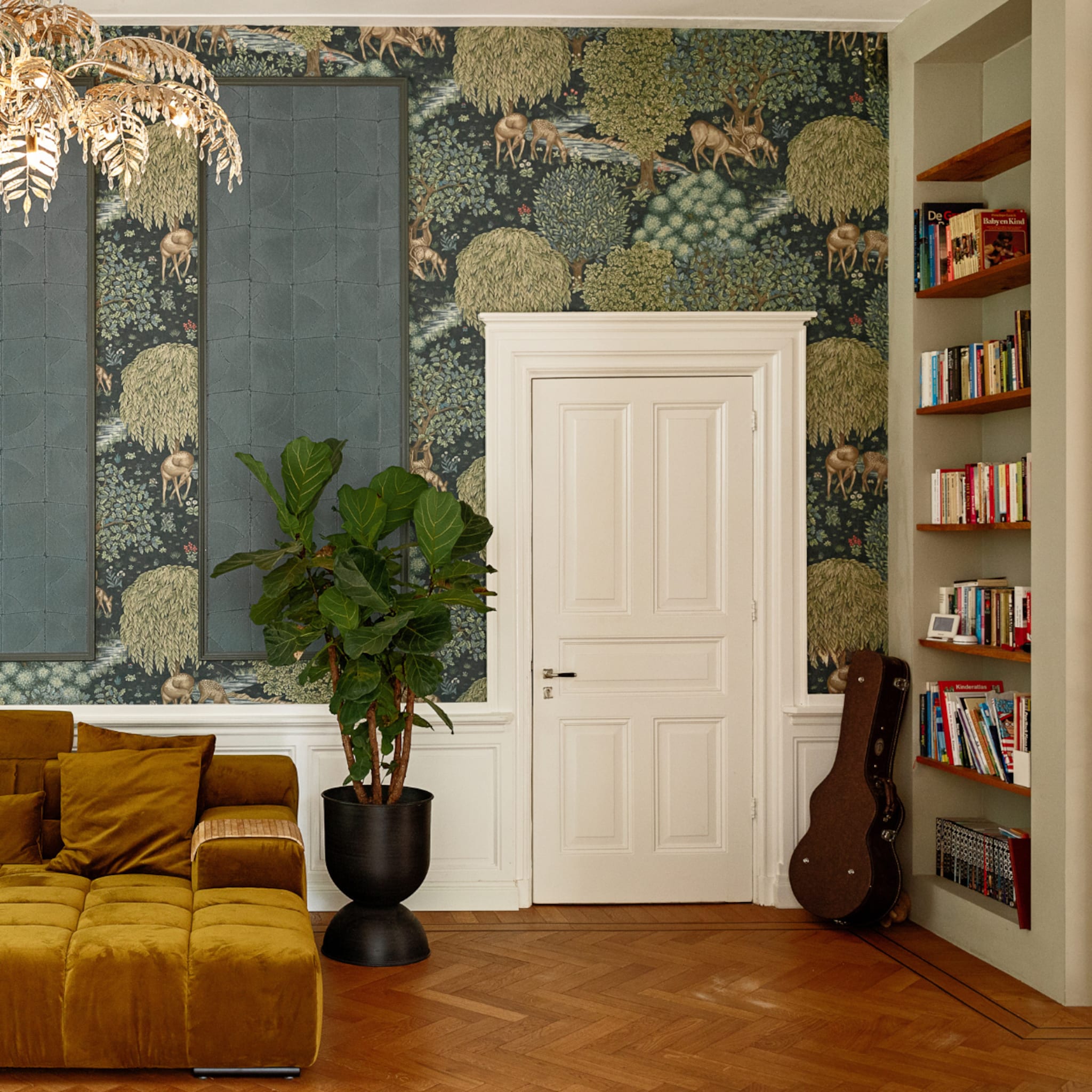 diy standaard stijlvolle deur pimpen