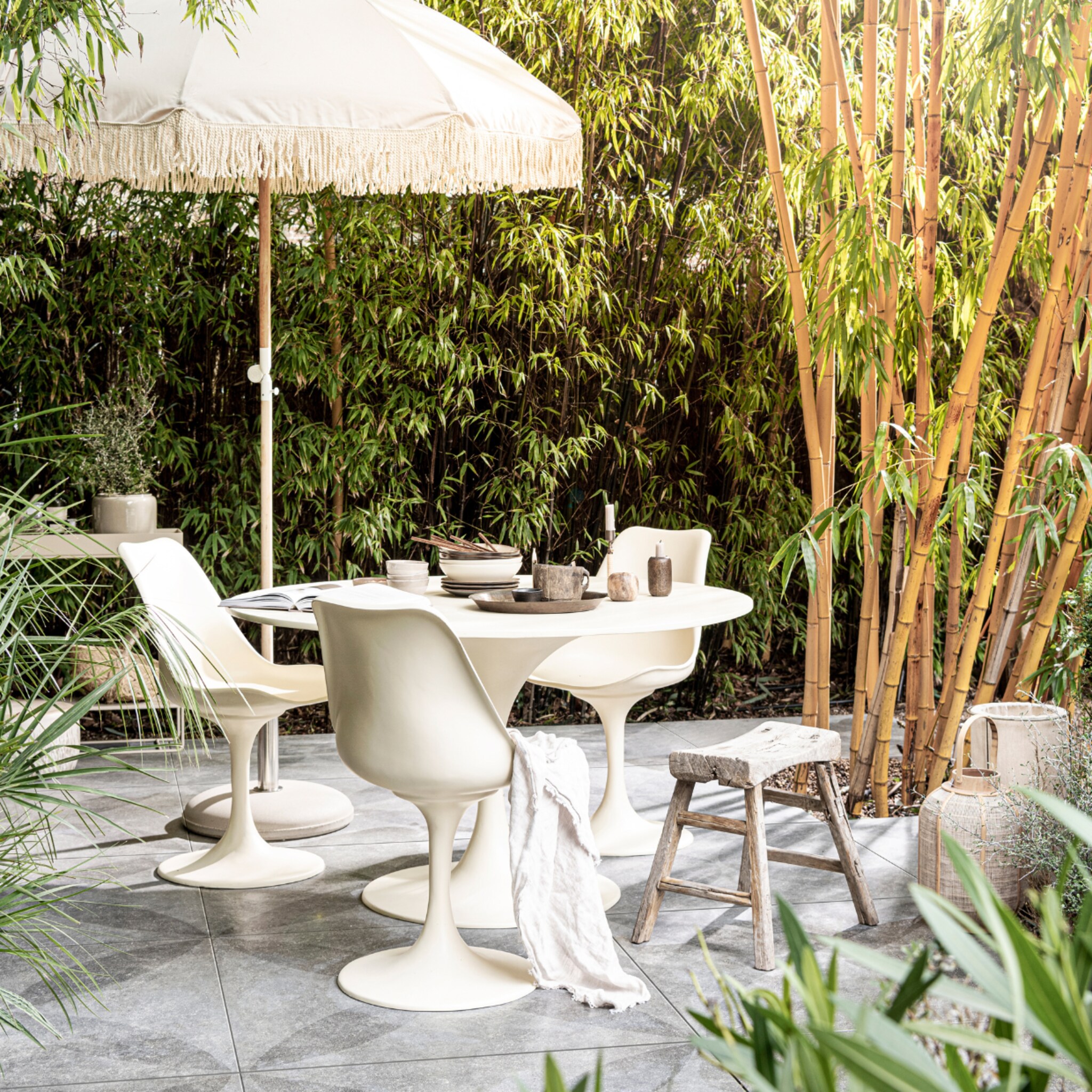 parasols shoppen in boho stijl