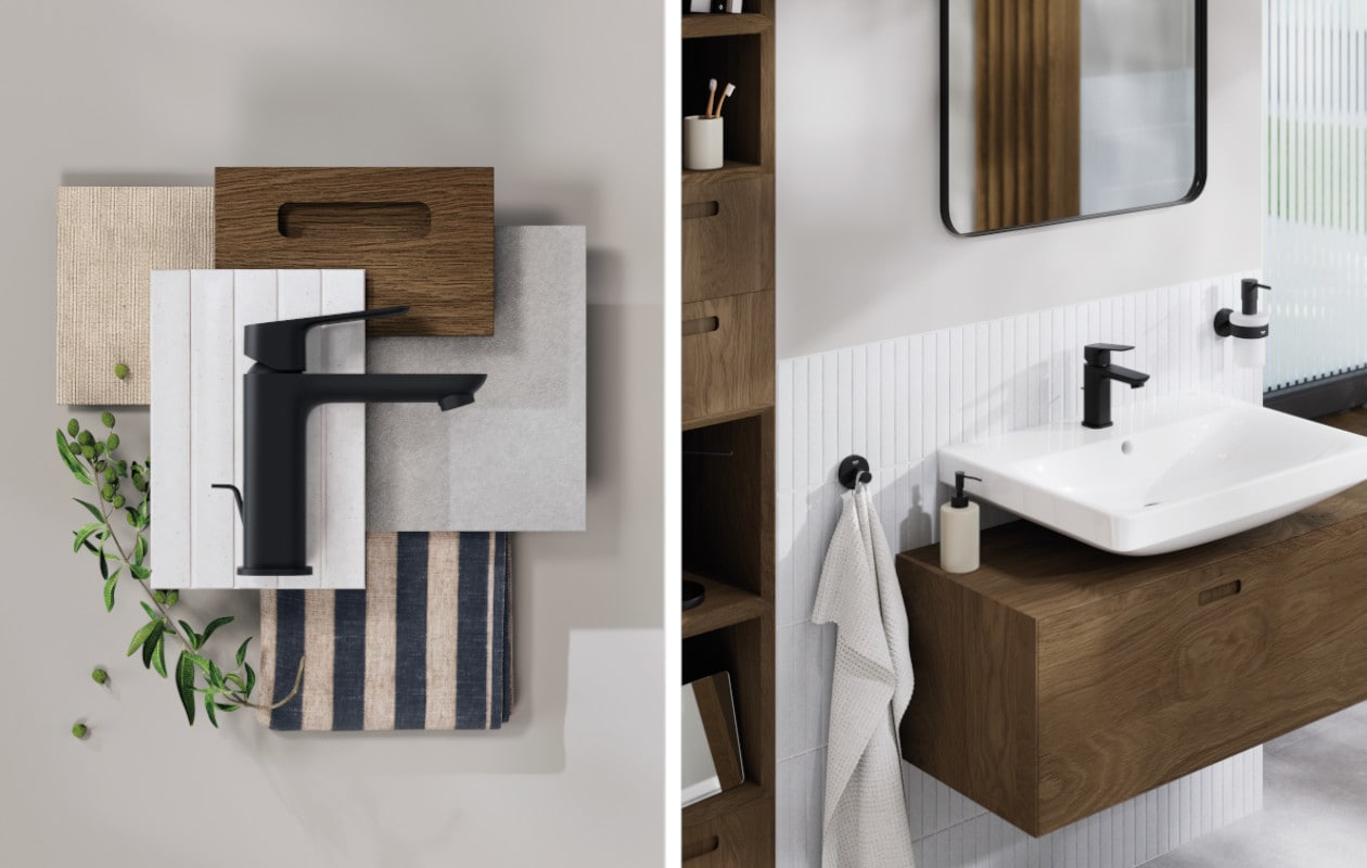 black beauty s 5x zwart op zijn best voor in de badkamer