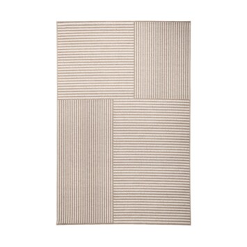 Buitenvloerkleed Toes and stripes van vtwonen, 160x230 cm € 109,- (karwei.nl). vtwonen