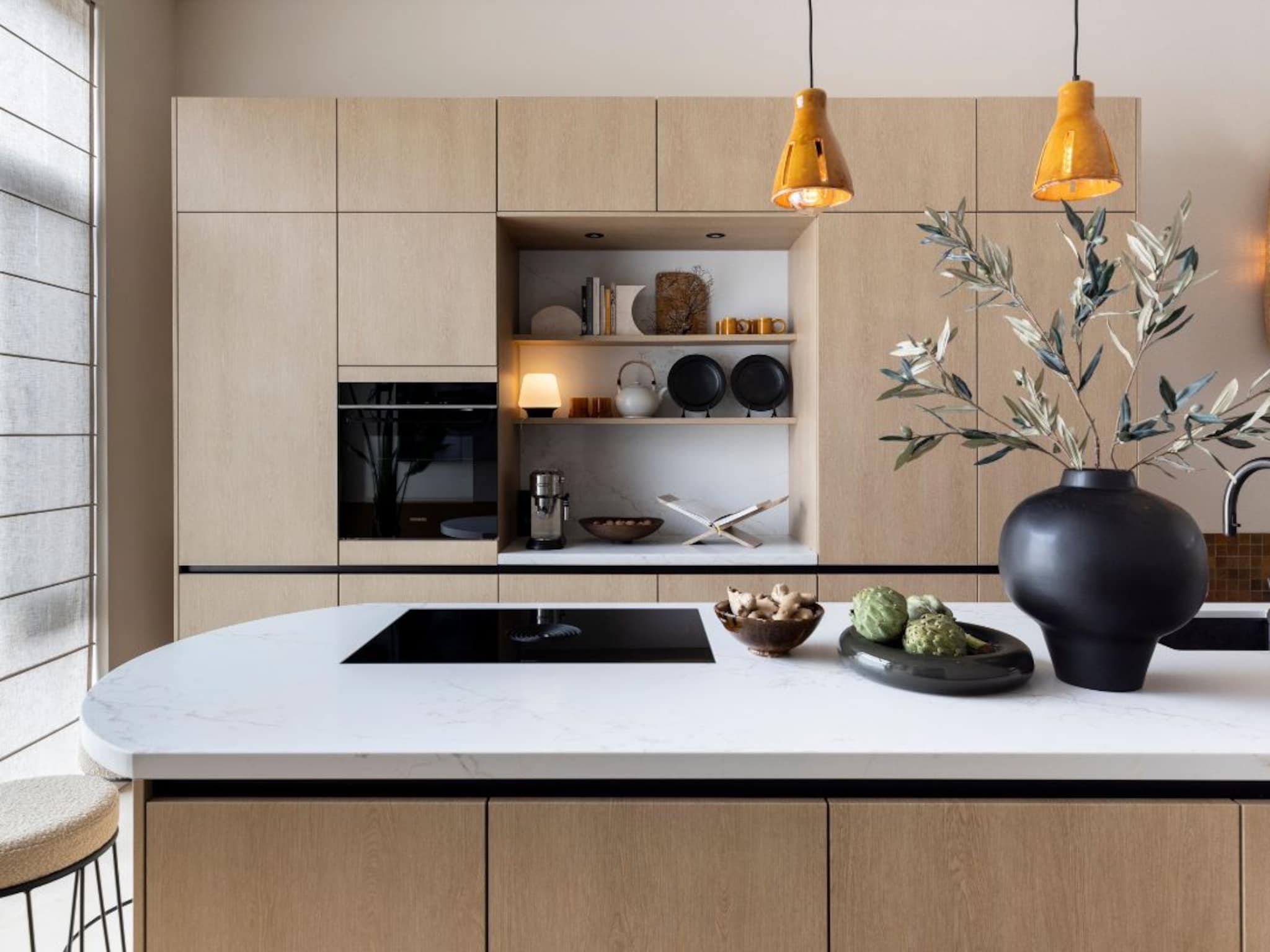 van licht tot donker de houten keuken is altijd een goed idee