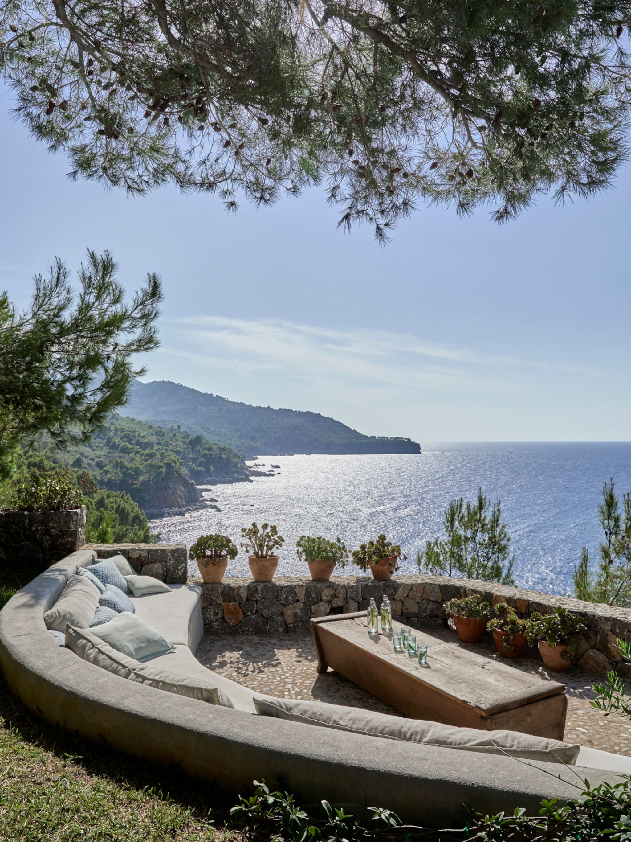 vakantiehuis in mallorca omringd met olijfgaarden