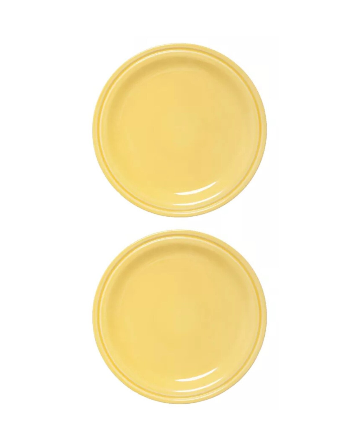 Keramieken dinerborden Mochi van &amp;Klevering, 22,5 cm (Ø) set van 2 € 32,- (flinders.nl). Flinders