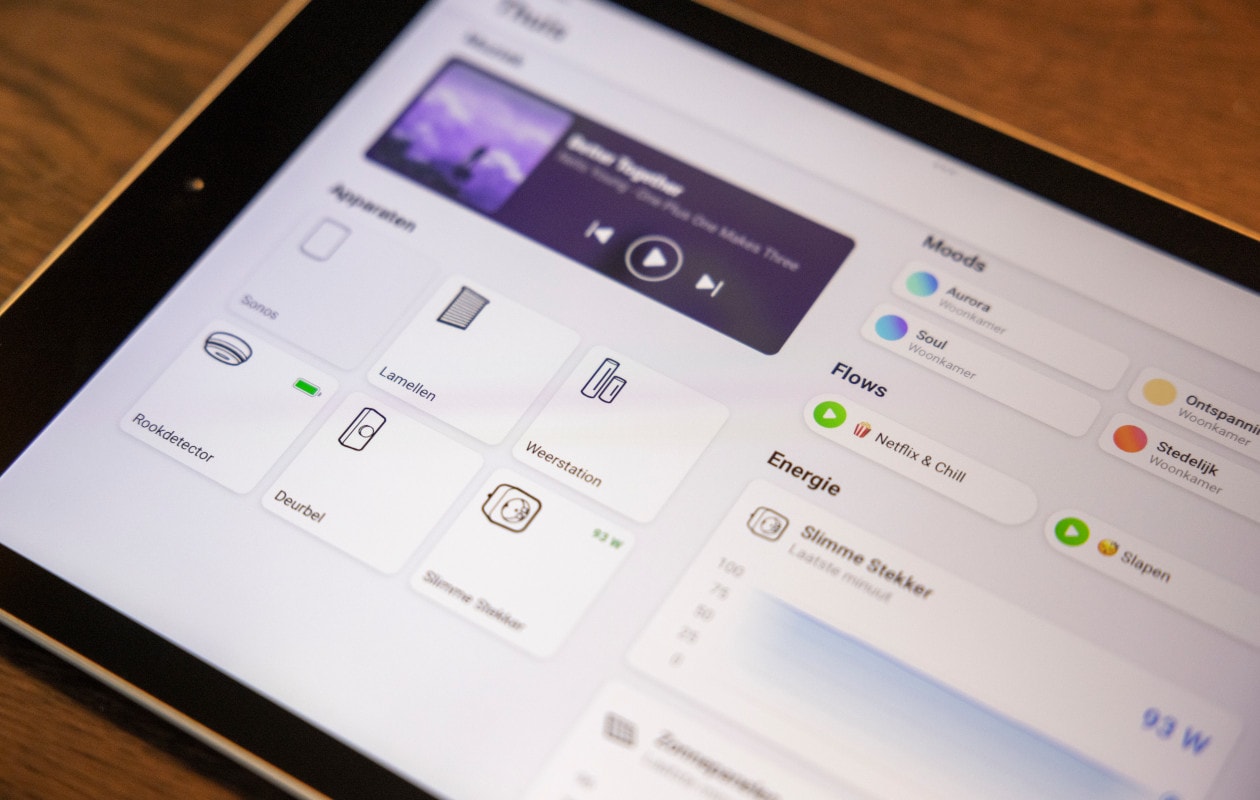 slim wonen groots genieten hoe je met een app alles in huis bedient