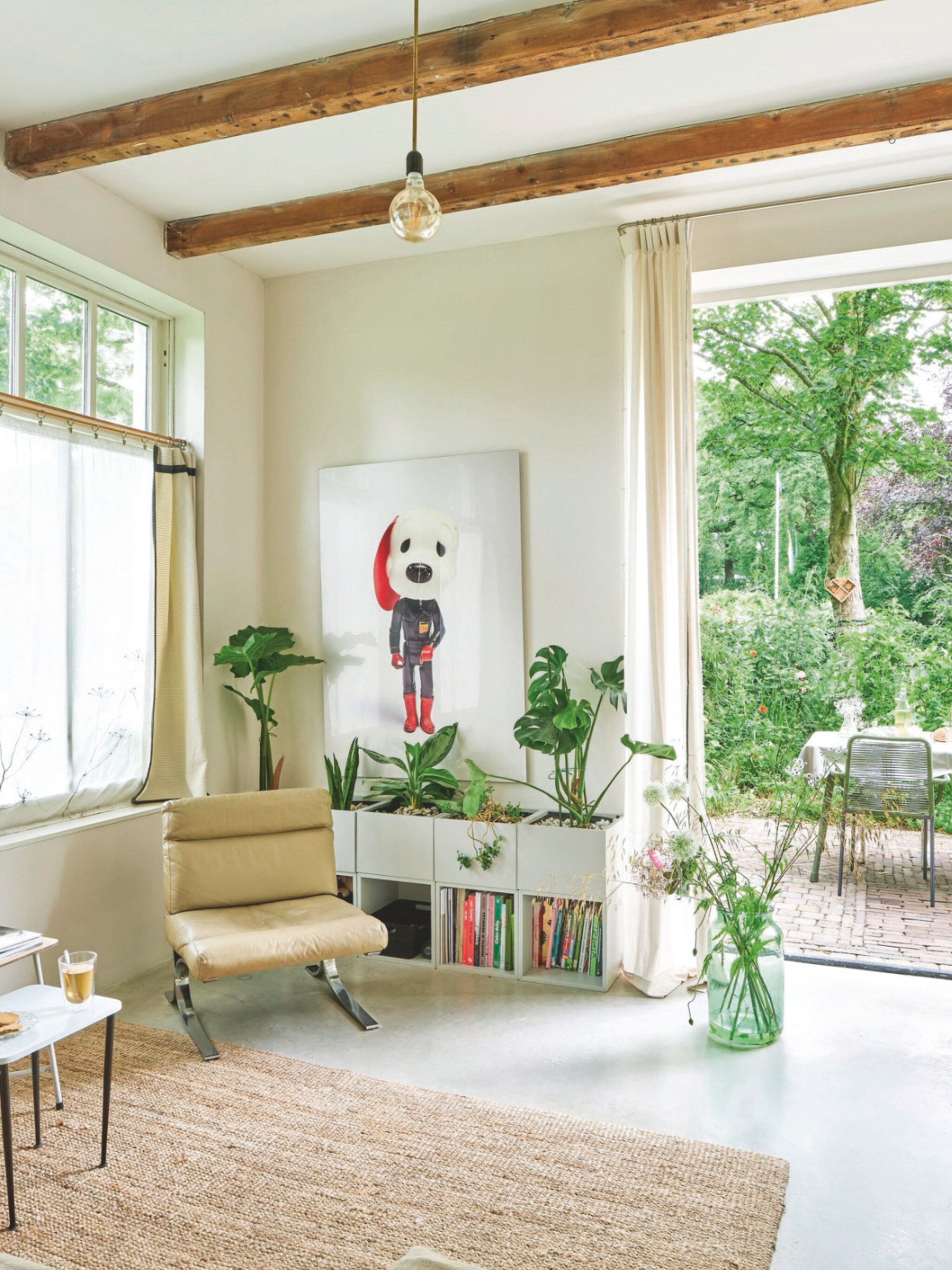 binnenkijken in een persoonlijke gecreeerde woning