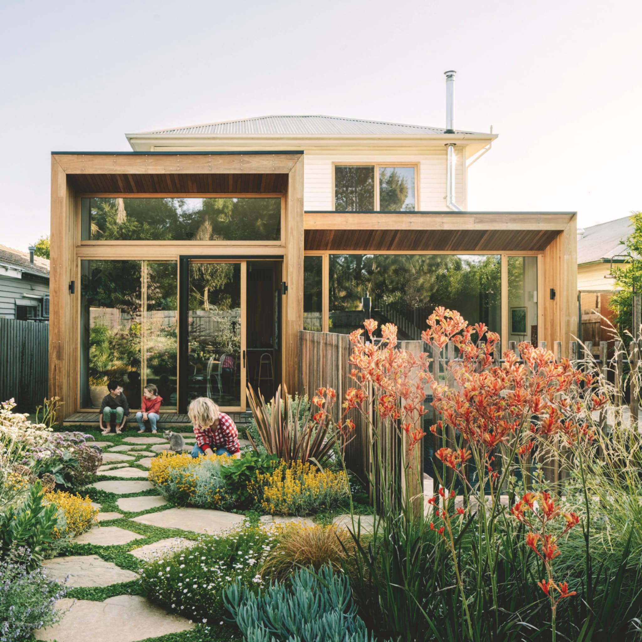 binnenkijken huis met duurzame aanbouw