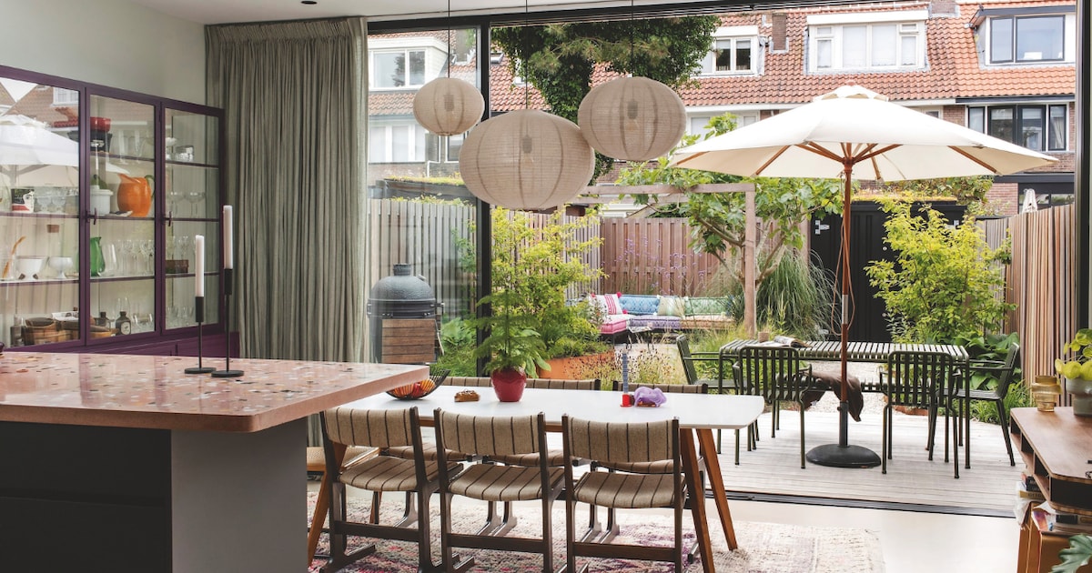 Binnenkijken in jaren 30-huis met ultiem binnen-buiten-ruimte