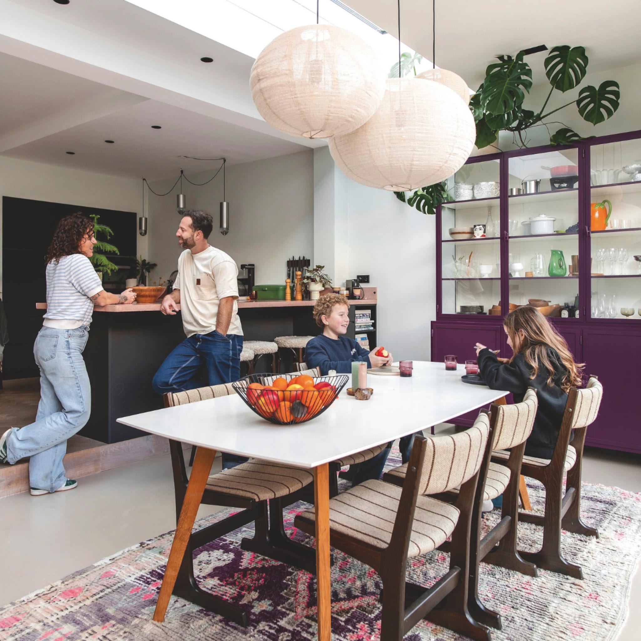 binnenkijken huis met binnen buiten leefruimte