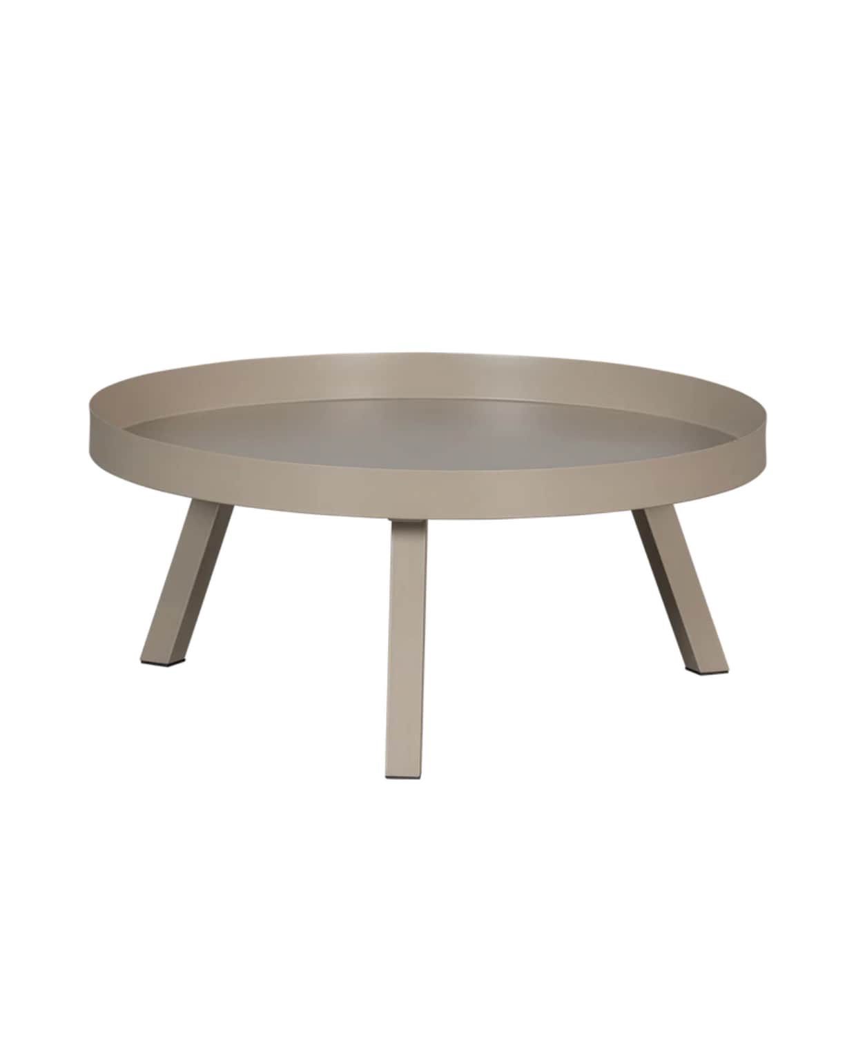 Shop op shop.vtwonen.nl: metalen bijzettafel Sunny van Woood, 80x35 cm (Øxh) € 149,-. Woood