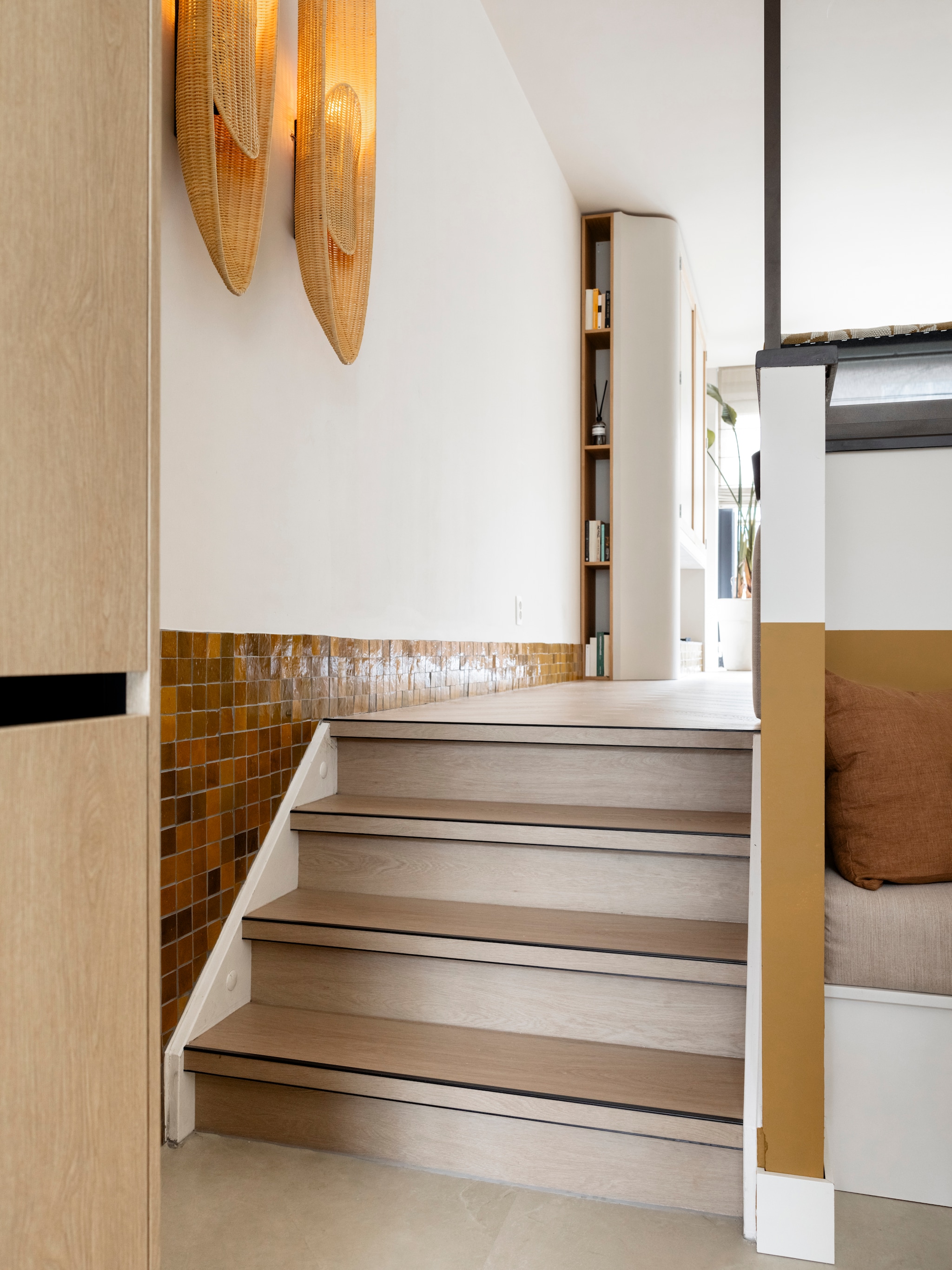 lambrisering in de hal