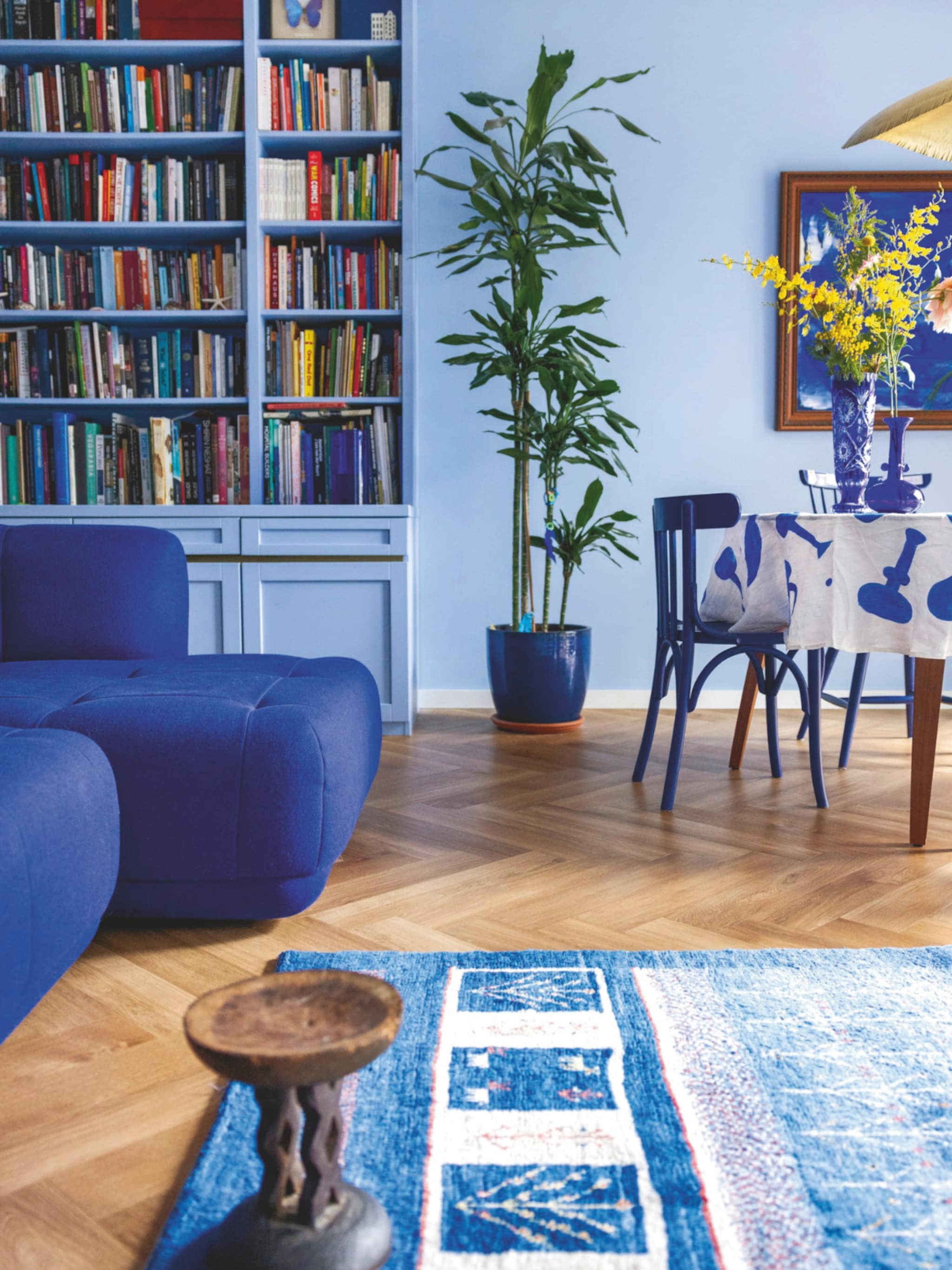 huis van boekenwurm boeken kast interieur