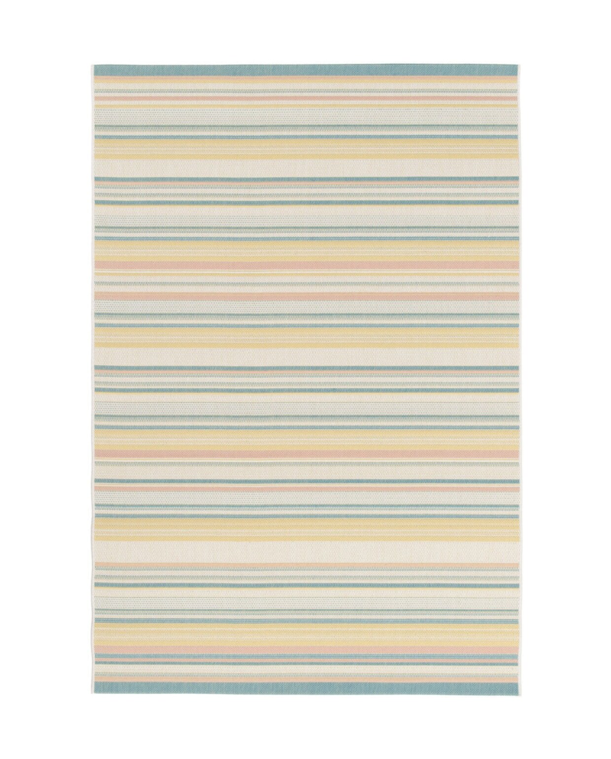 Shop via shop.vtwonen.nl: polypropyleen buitenvloerkleed Timura van Garden Impressions in Soft Stripe, 120x170 cm € 69,95. Garden Impressions