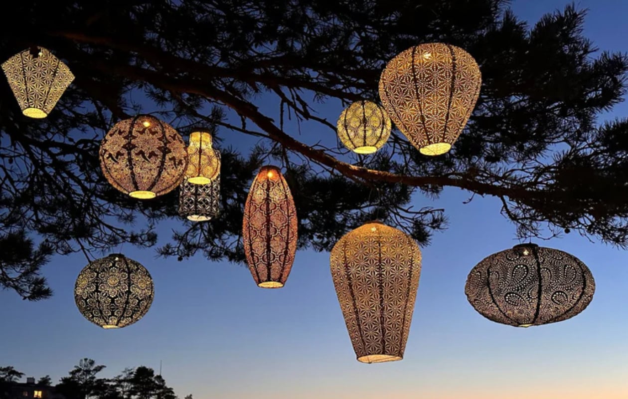 Solarlampion van Lumiz, gemaakt van weerbestendige en 100% recyclebare Tyvek, per stuk vanaf € 30,95. Lumiz