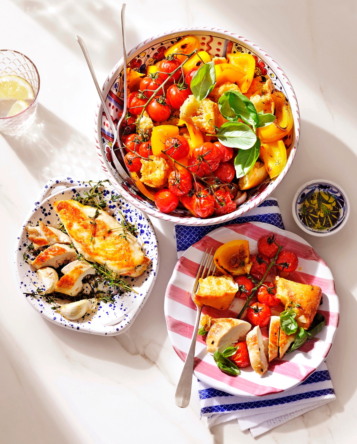 Broodsalade. styling Cyn Ferdinandus | fotografie Eric van Lokven | receptuur Bart Stuart