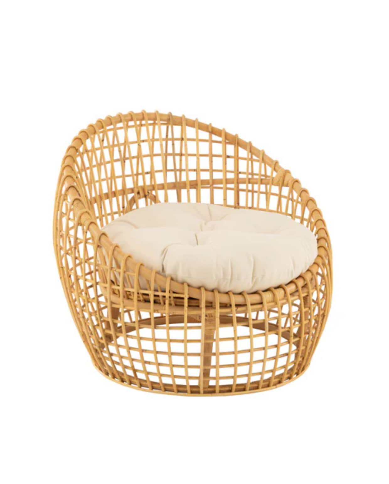 Shop op shop.vtwonen.nl: rotan stoel Lise van J-Line € 518,-. J-Line