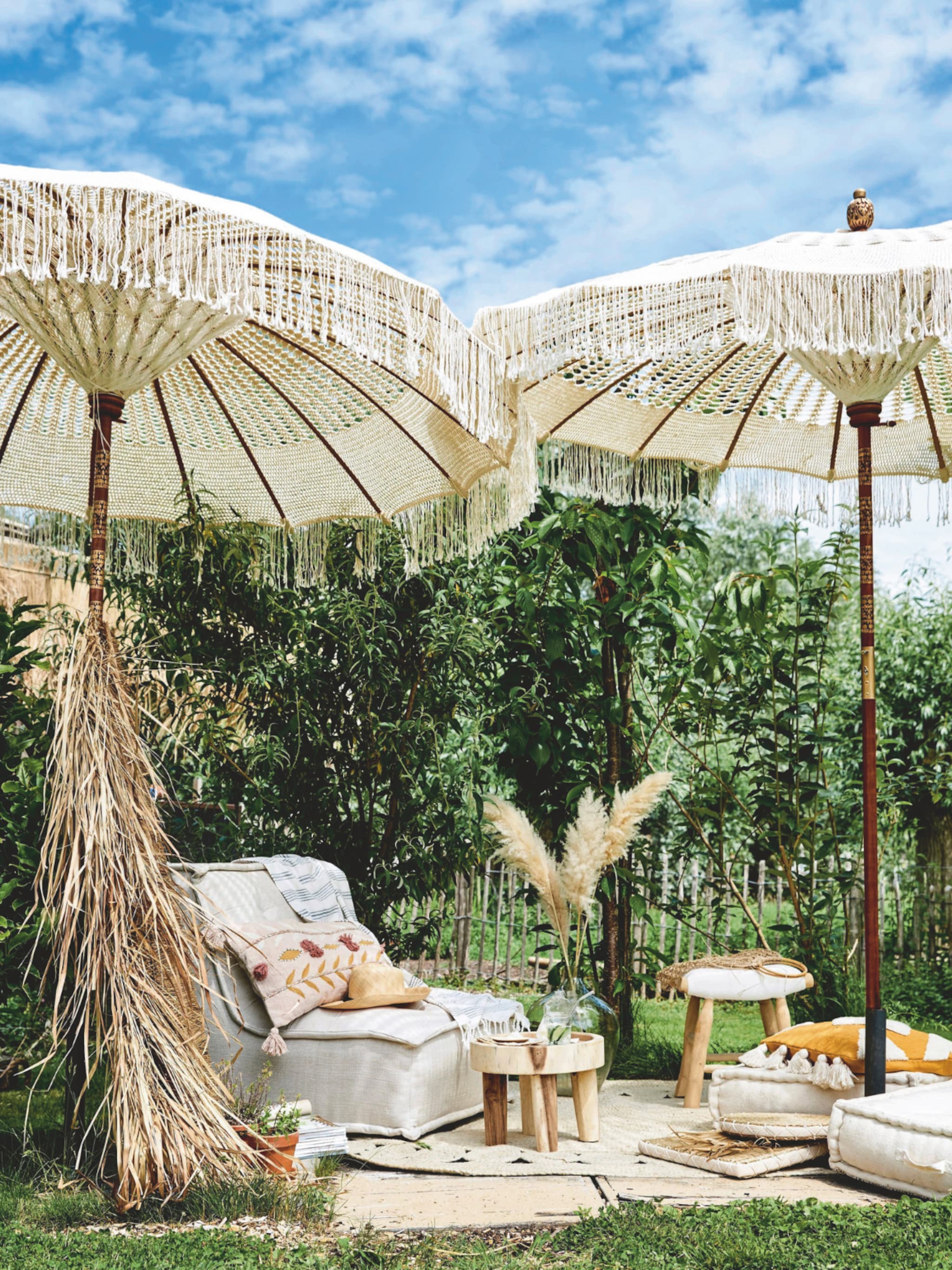 tropische vakantie in eigen tuin styling