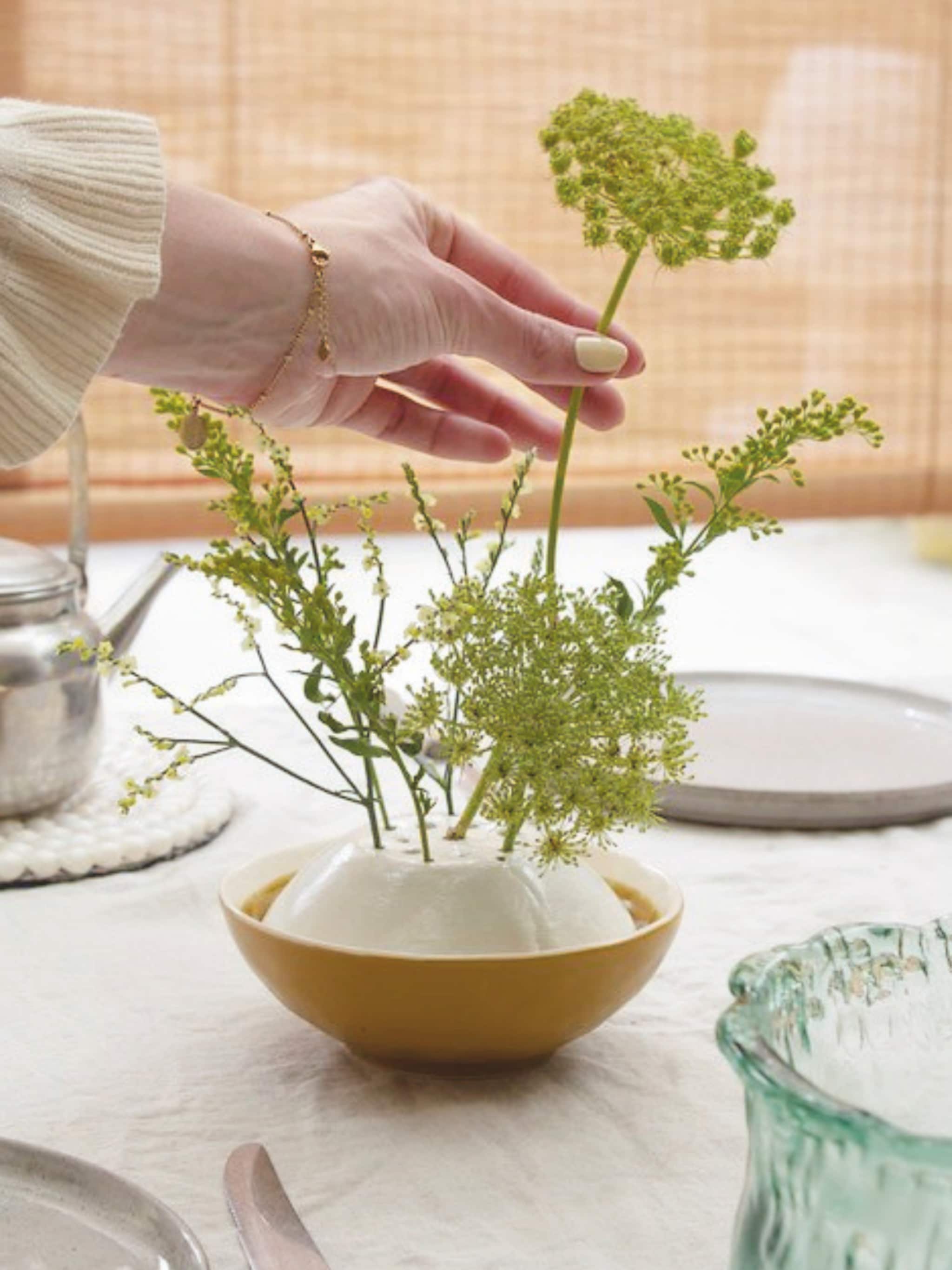 diy bloemkikker van klei