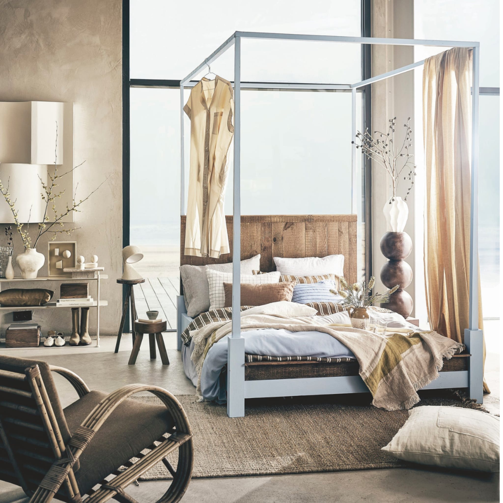 slaapkamer hoek inrichten