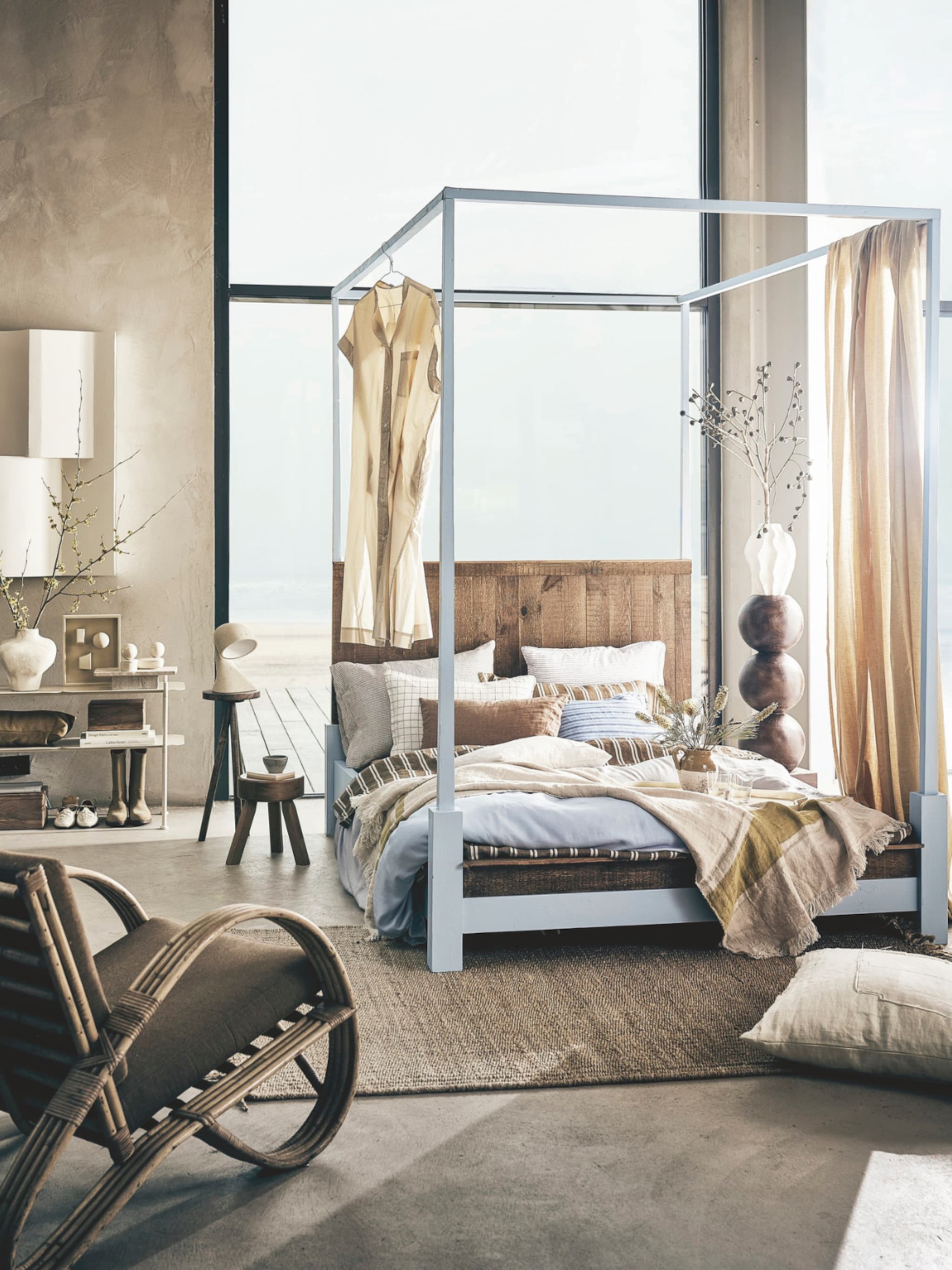 slaapkamer hoek inrichten