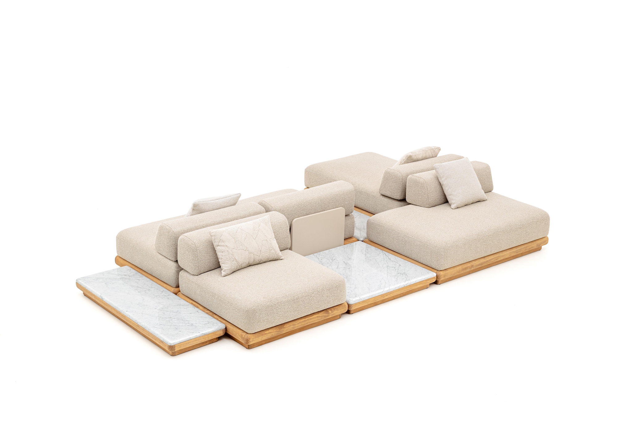 Milaandossier SW#0625 modulaire bank Itaca Persbeeld