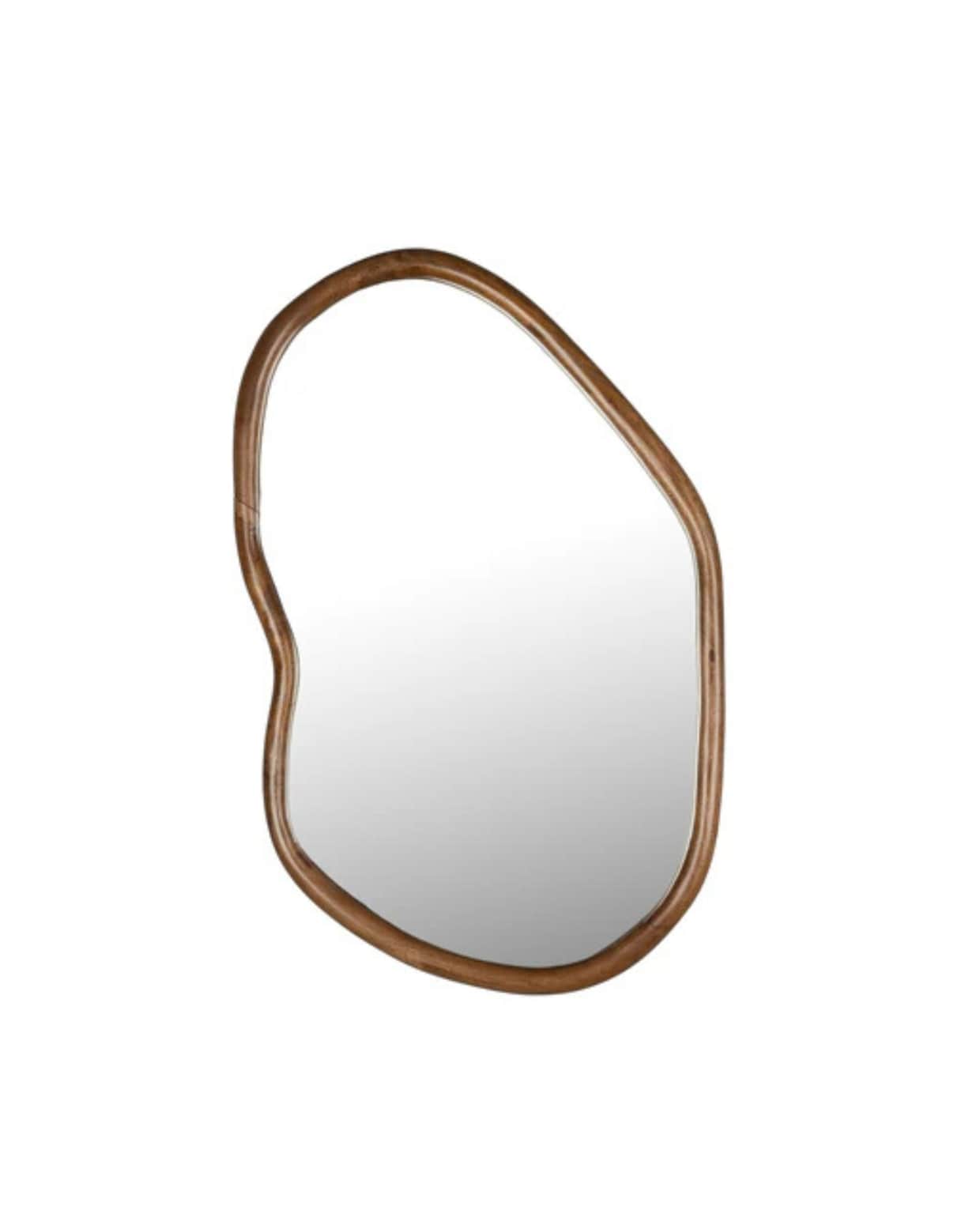 Shop via shop.vtwonen.nl: Dutchbone spiegel Ashley, walnoothout, bruin, 100x73 cm (lxb) € 219,-. Dutchbone