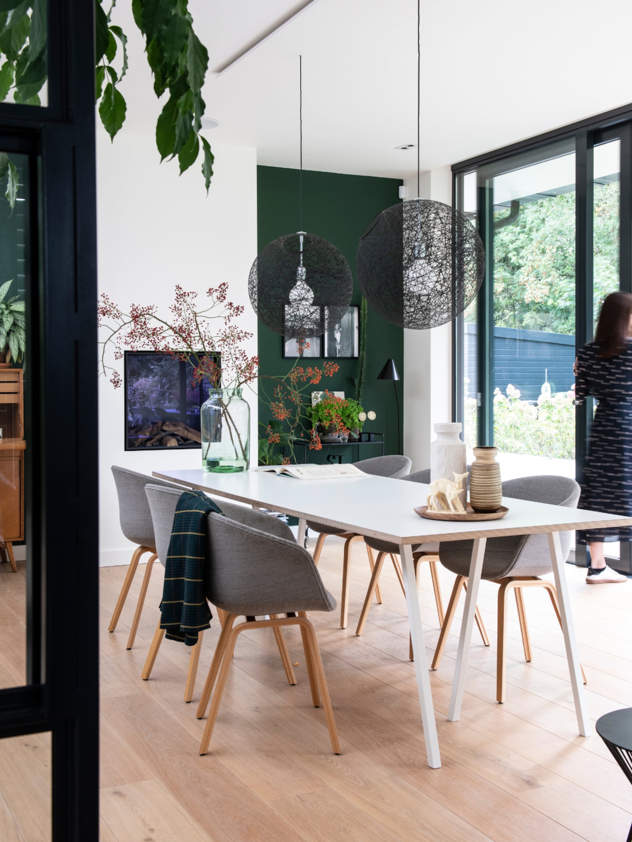 binnenkijken in een vrijstaande villa in de natuur