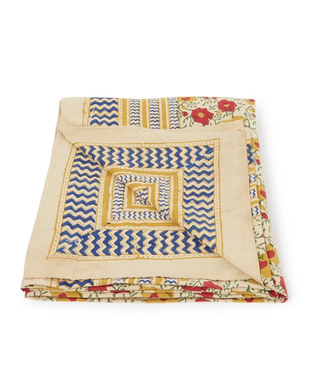 Katoenen Evy tafelkleed van Doing Goods, 350x160, €119,50,- ( debijenkorf.nl) vtwonen