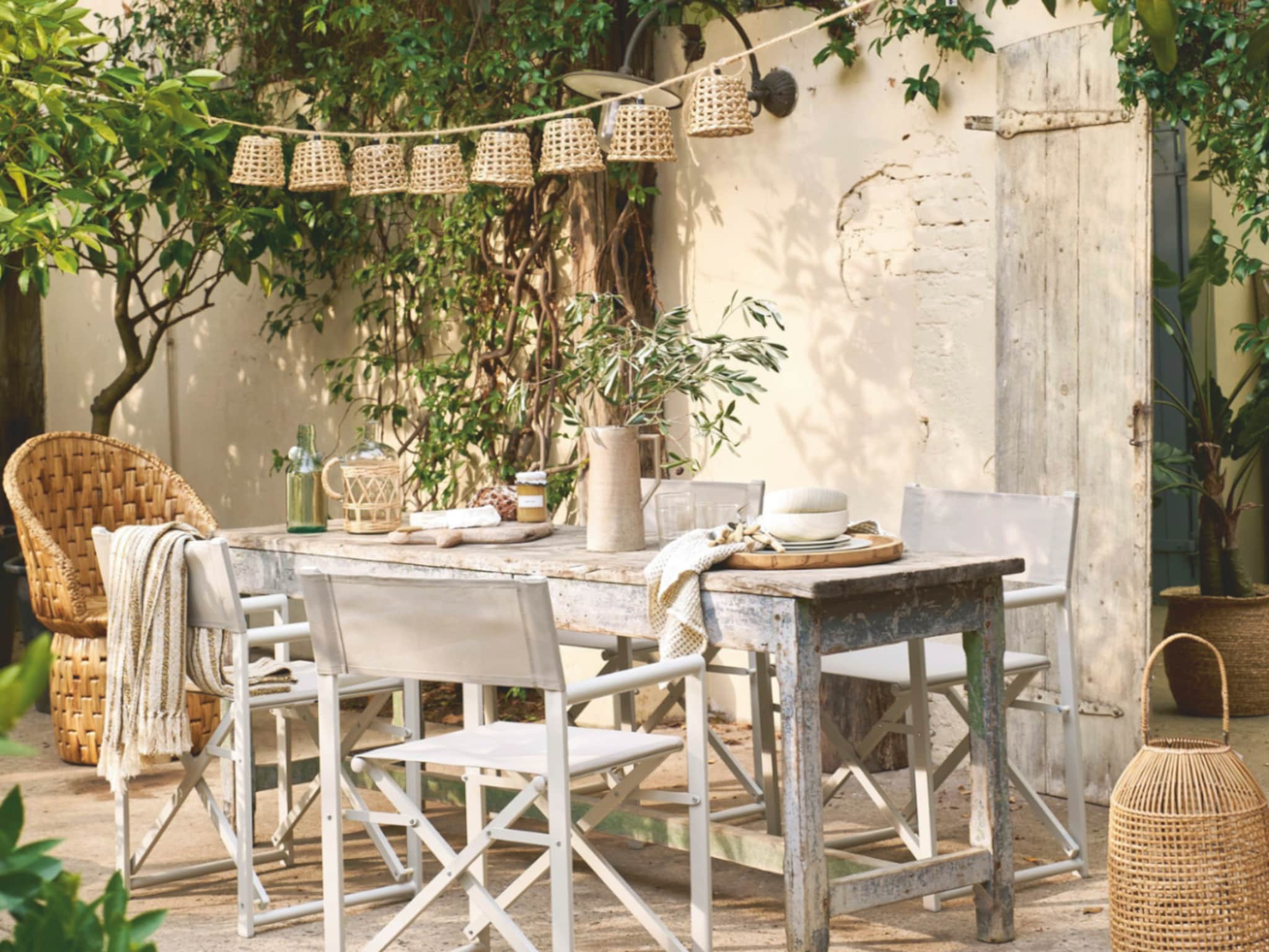 terras inrichten indeling bestrating beplanting