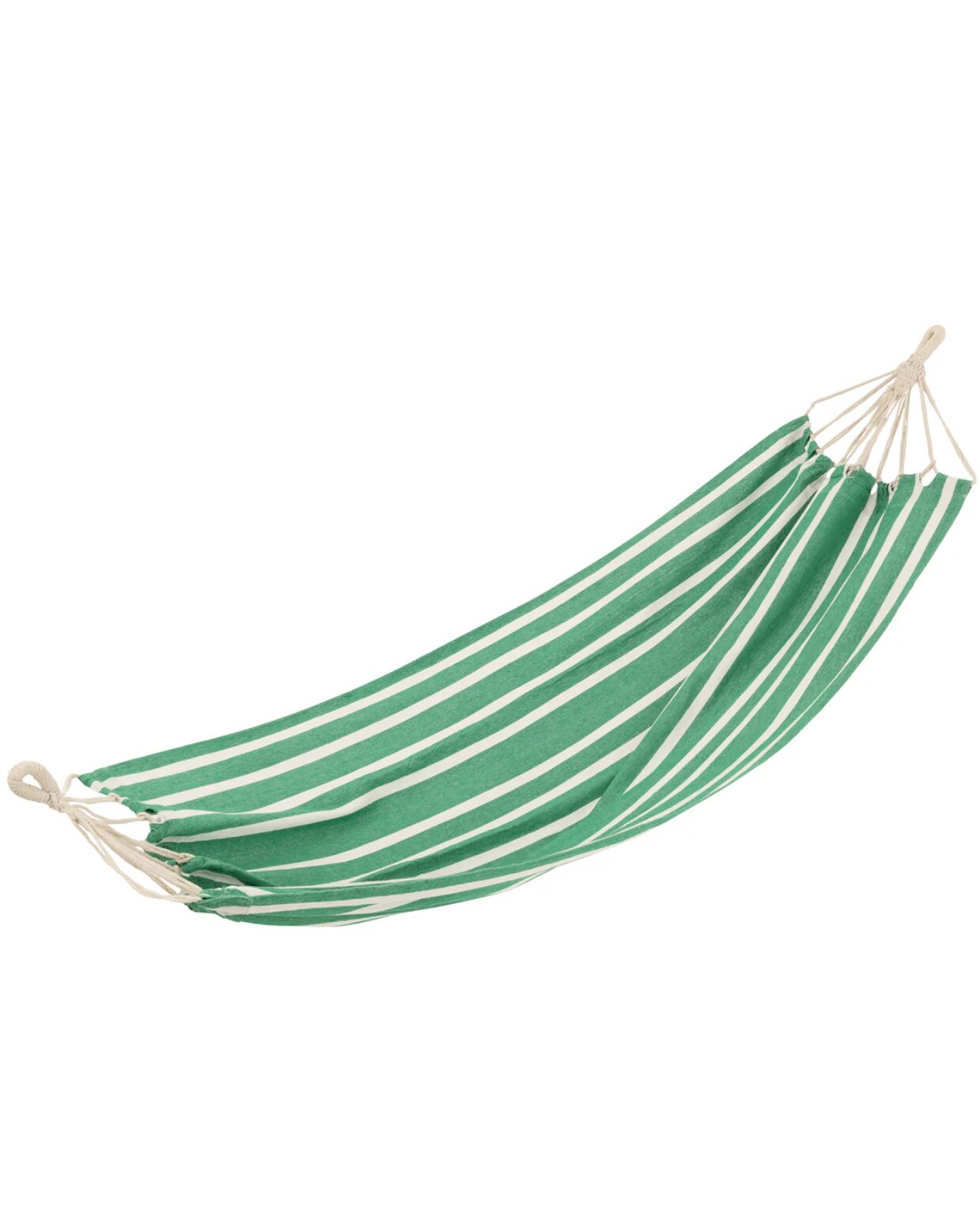 J-Line hangmat Strepen - katoen/polyester - donkergroen/wit shop vtwonen | J-Line