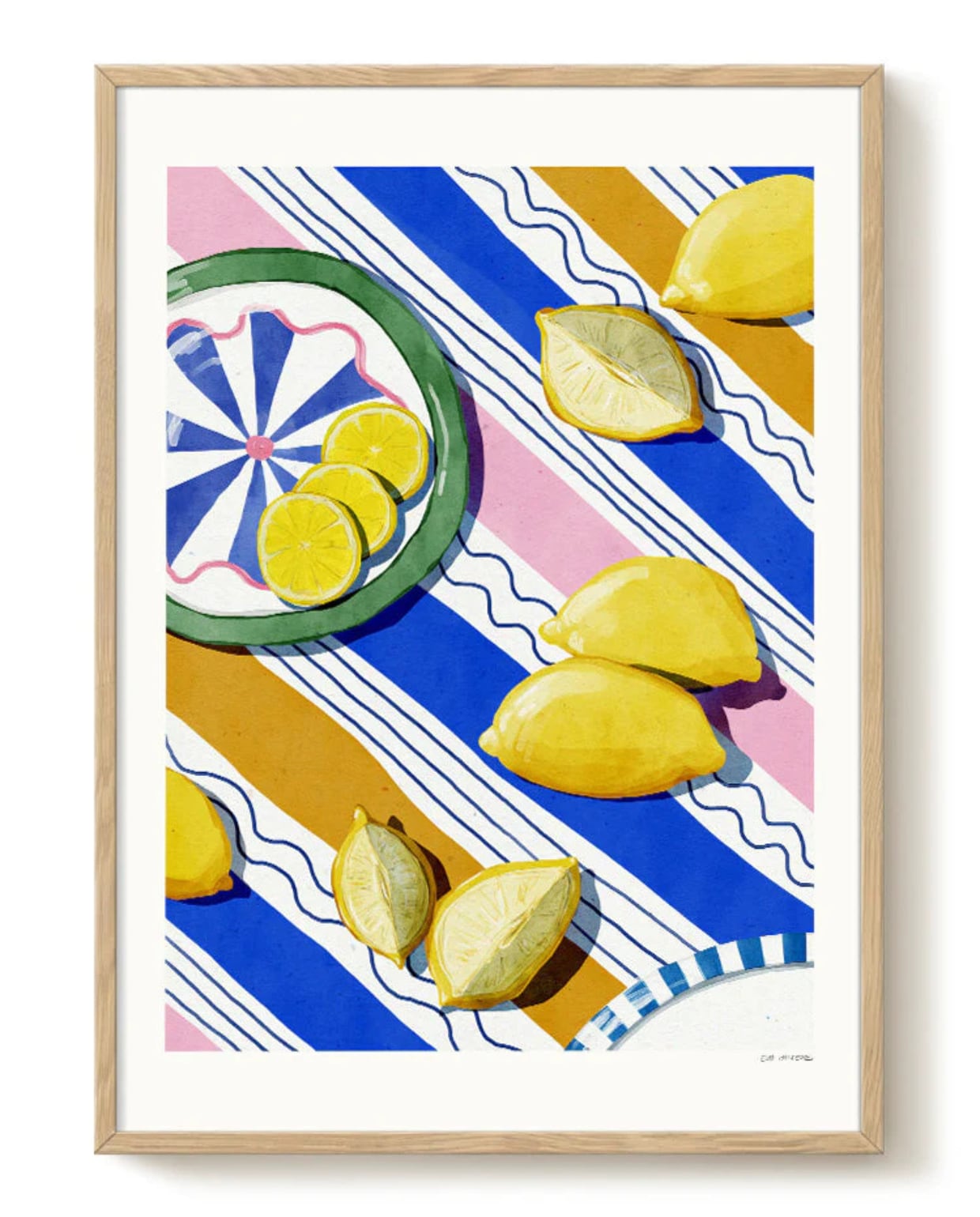 Pstr poster eva halfers celebration, papier, meerkleurig, 100x70 cm (lxb) € 83,-. (shop.vtwonen.nl) shop.vtwonen.nl
