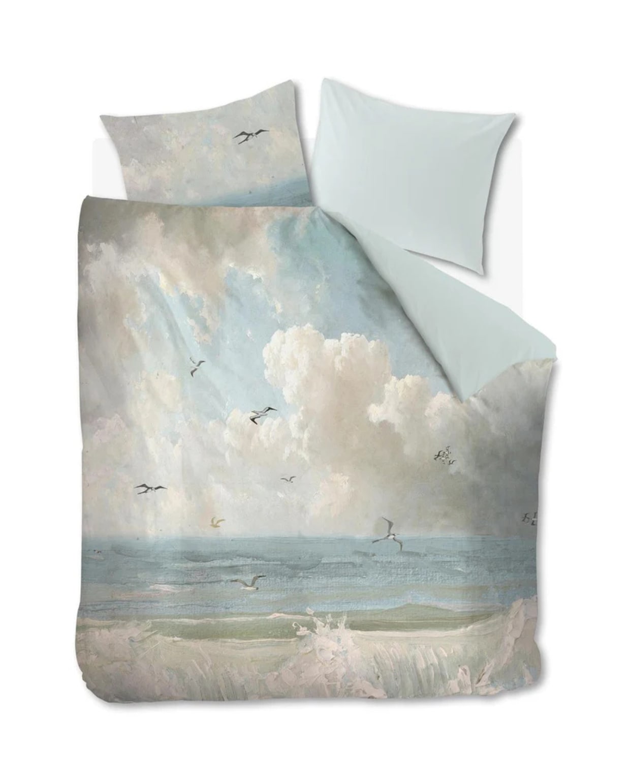 Shop op shop.vtwonen.nl: At Home by Beddinghouse dekbedovertrek Seaclouds, katoen, 240x200/220 cm € 129,95. Beddinghouse at Home