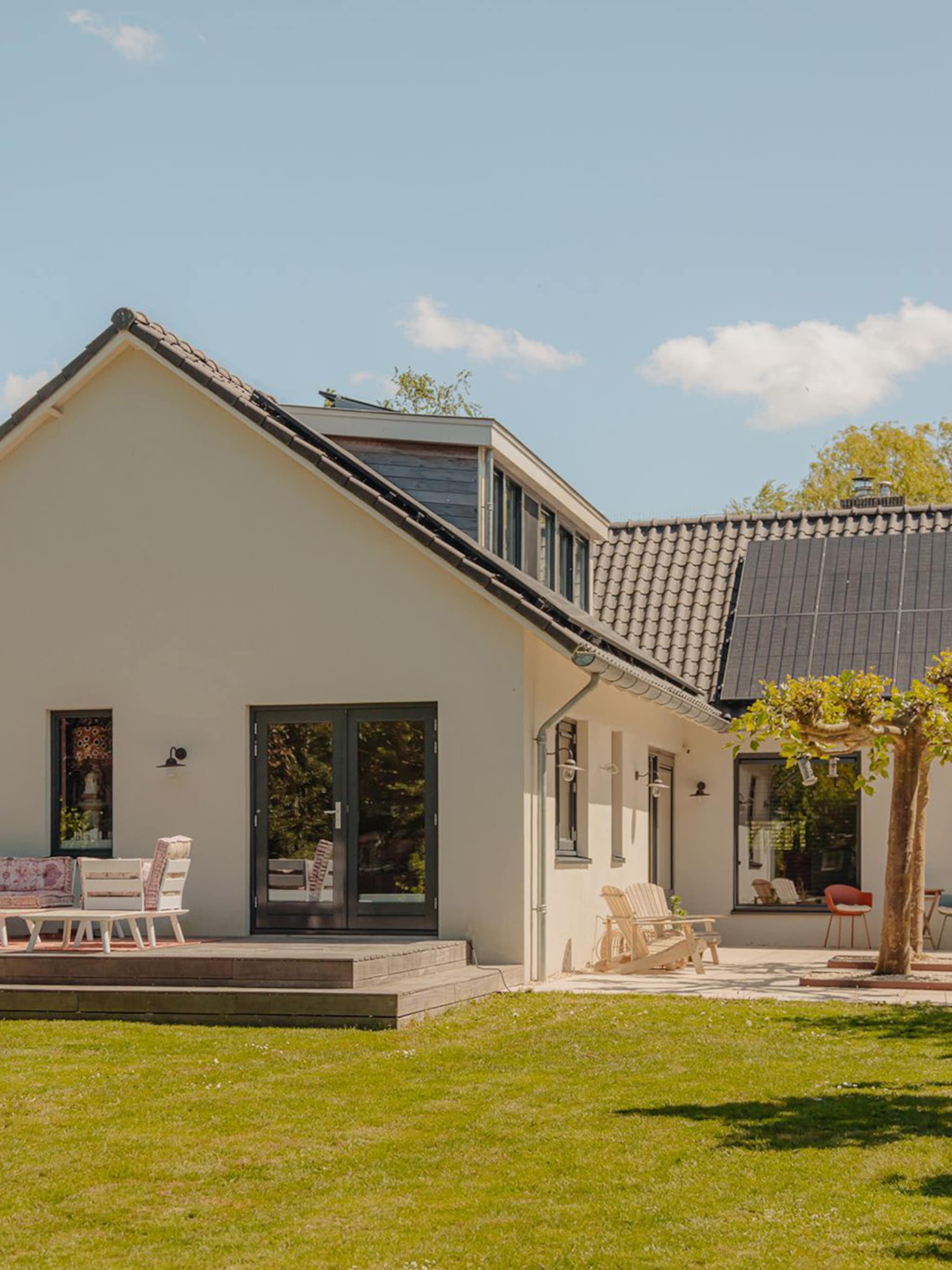 jaren 60 villa kleurrijk interieur