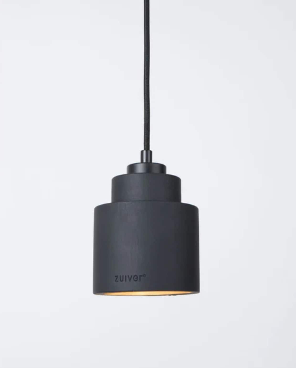 Shop via shop.vtwonen.nl: Zuiver hanglamp Left, beton, 11x14 cm (Øxh) € 69,-. Zuiver