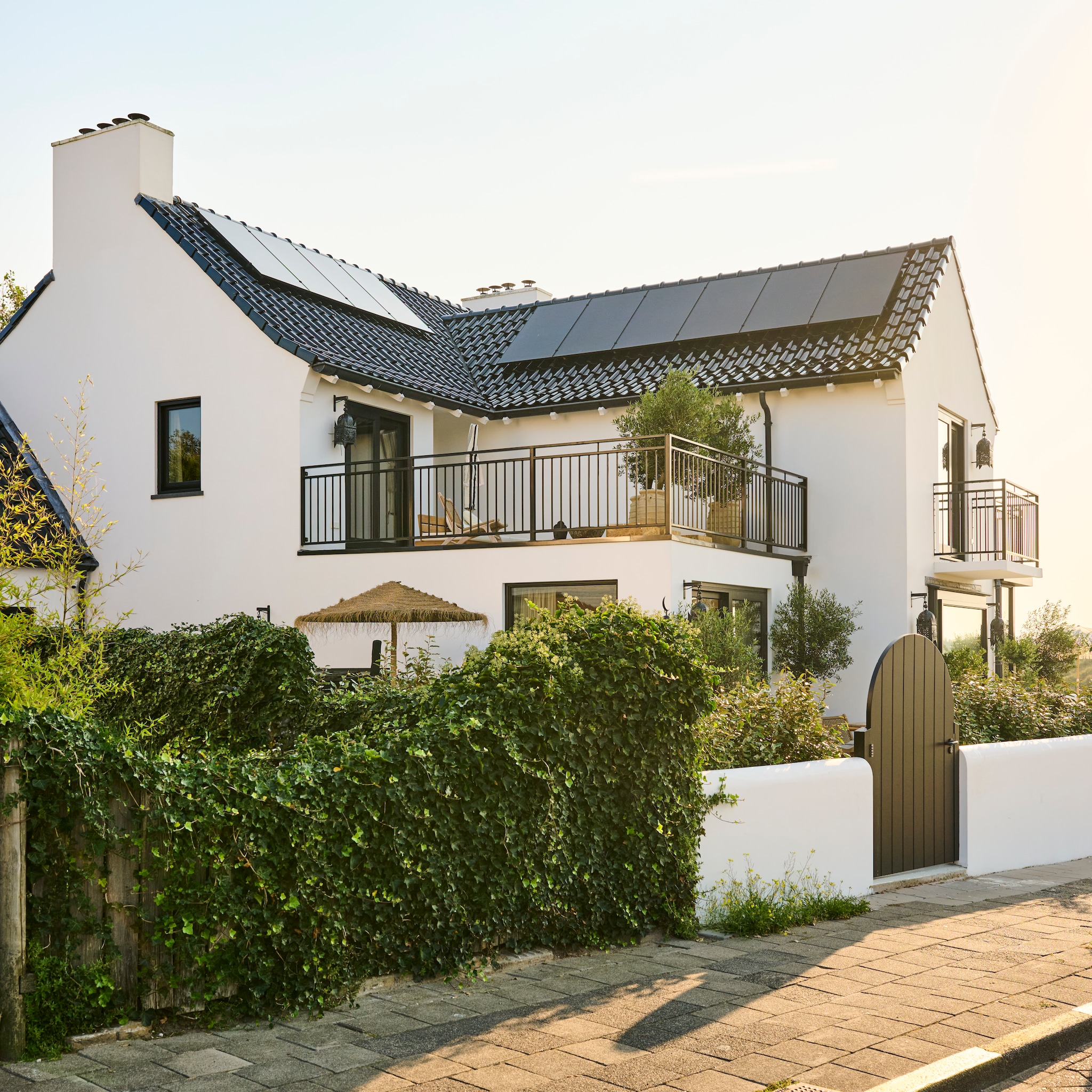mediterraans strandhuis in zandvoort