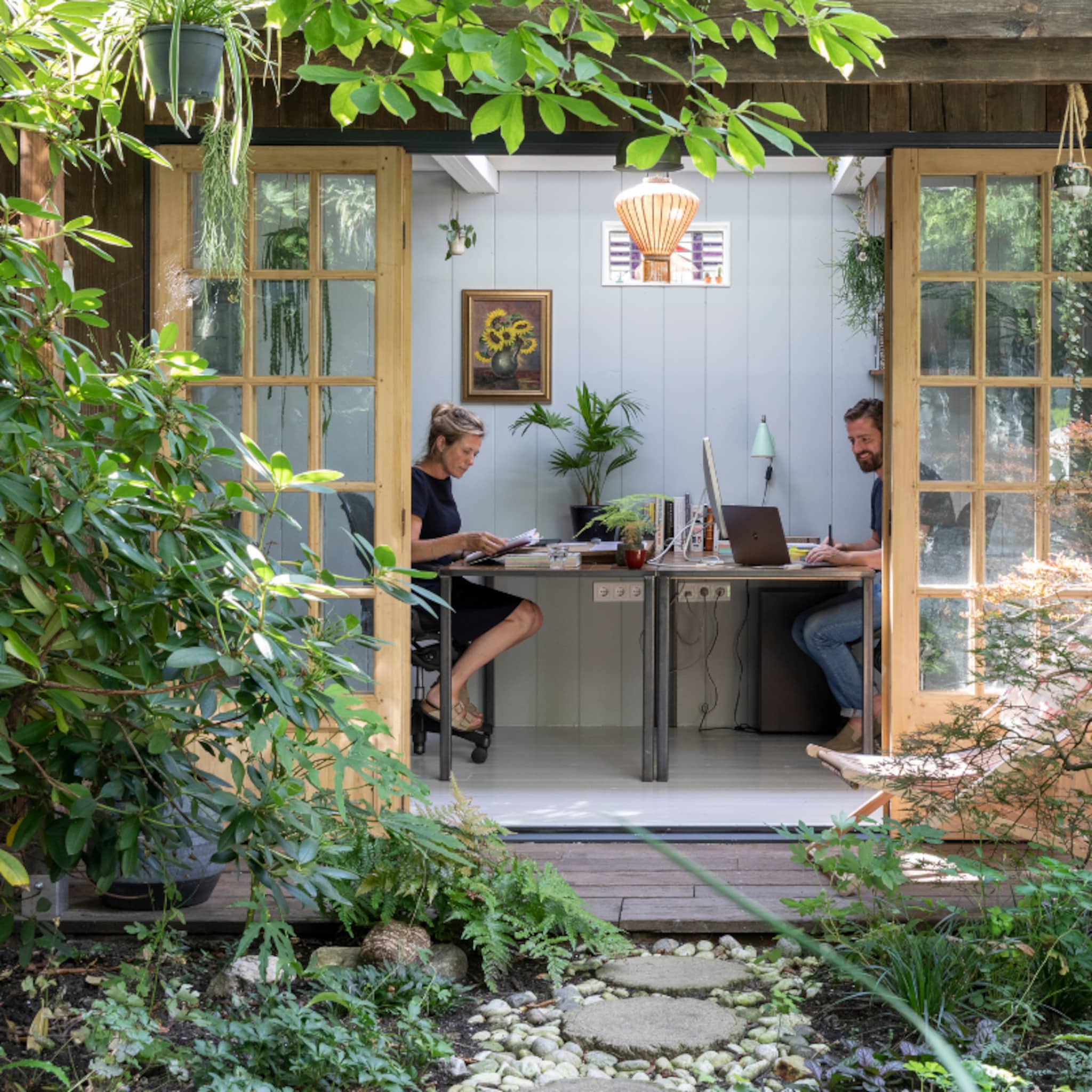 woningen met thuiskantoor werkplek inspiratie