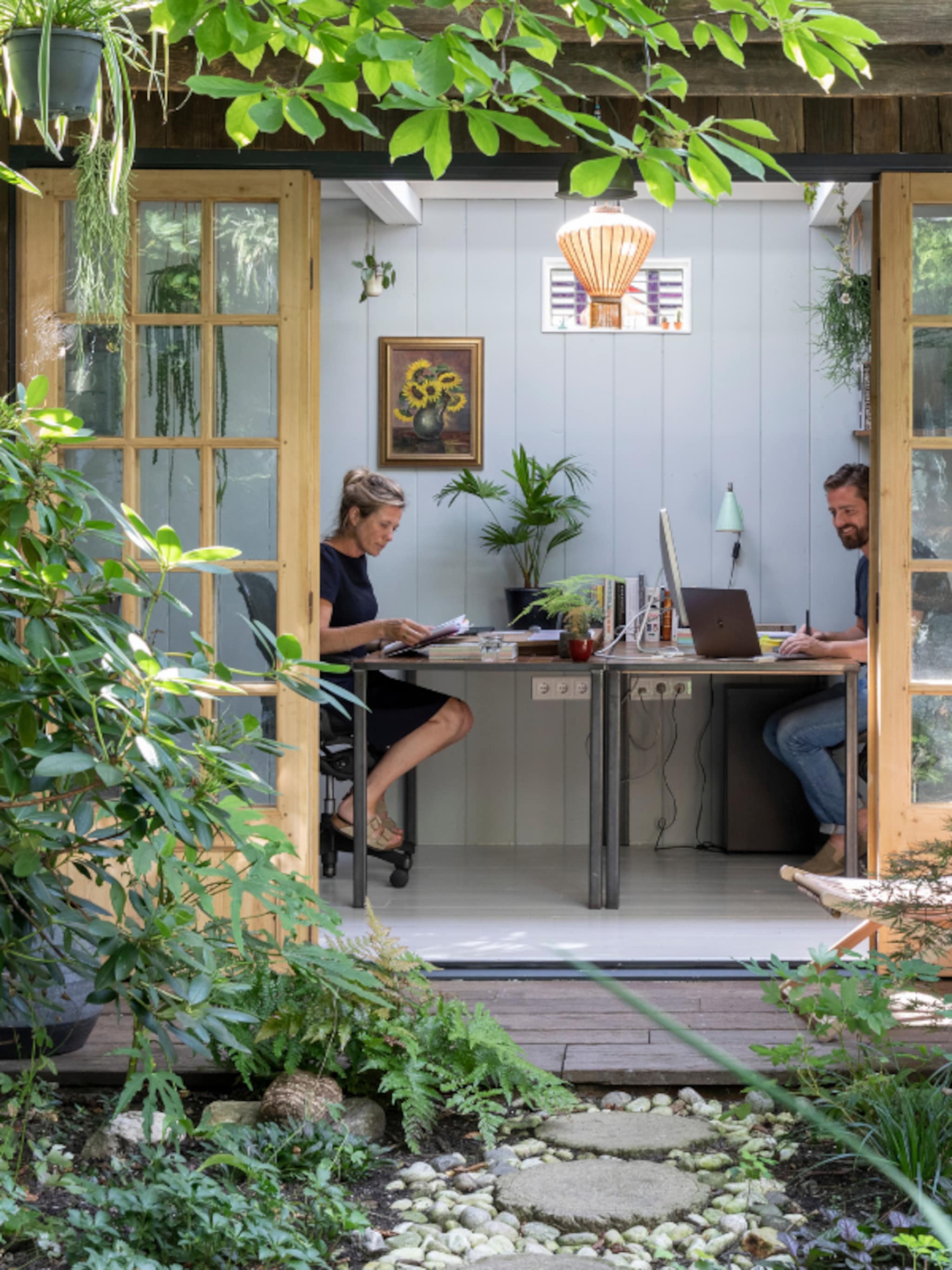 woningen met thuiskantoor werkplek inspiratie