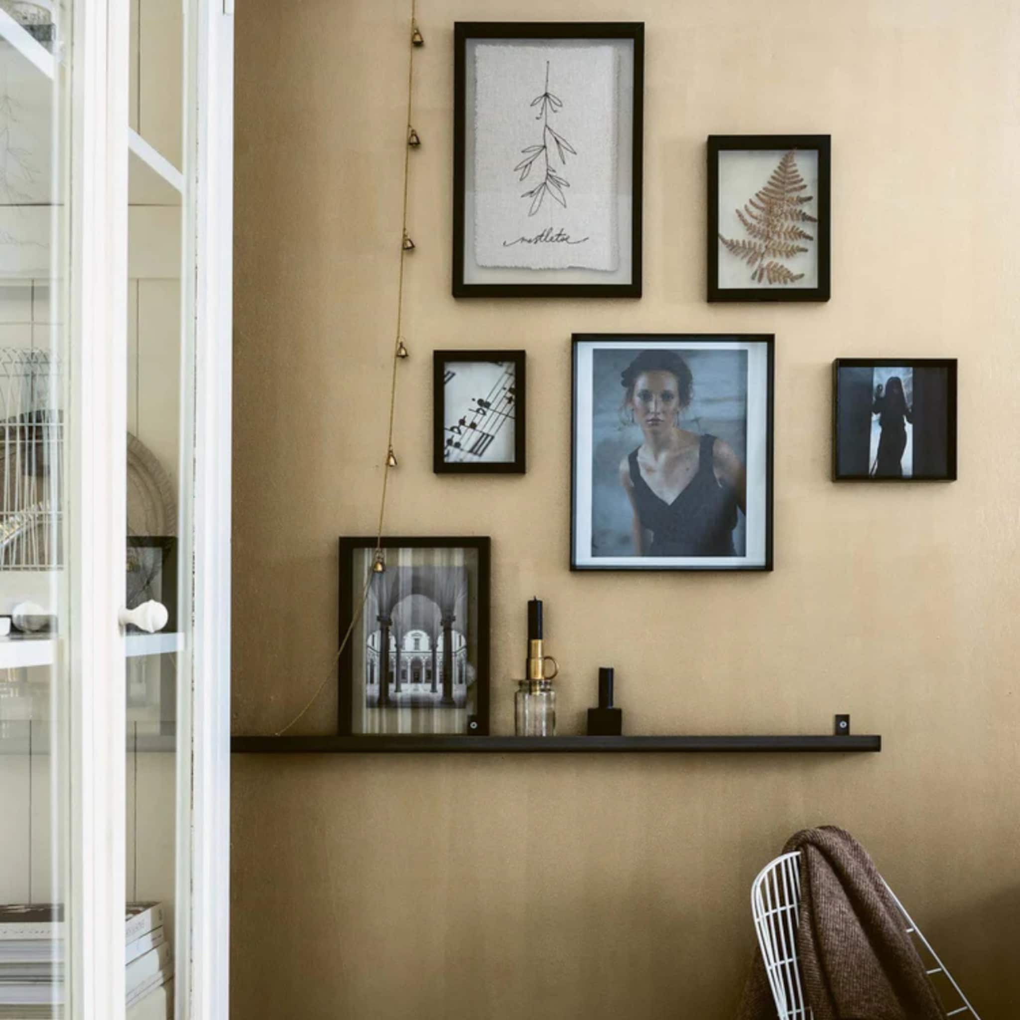 10x wanddecoratie sets aan de muur