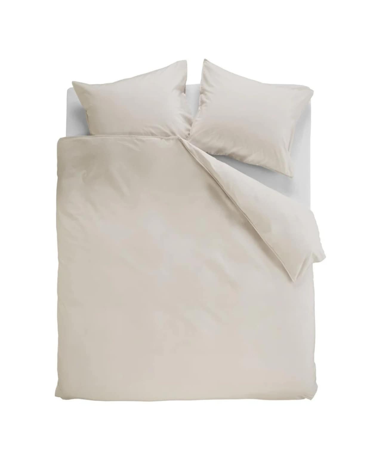 Shop op shop.vtwonen.nl: Ambiante dekbedovertrek Cotton Uni, 100% katoen, gebroken wit, 240x200/220 cm € 69,95. Ambiante