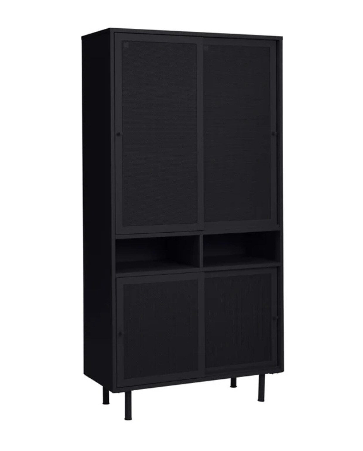 Shop via shop.vtwonen.nl: Rebellenclub Wandkast Virke, metaal, zwart, 90x40x180 cm (bxdxh) € 789,-. Rebellenclub