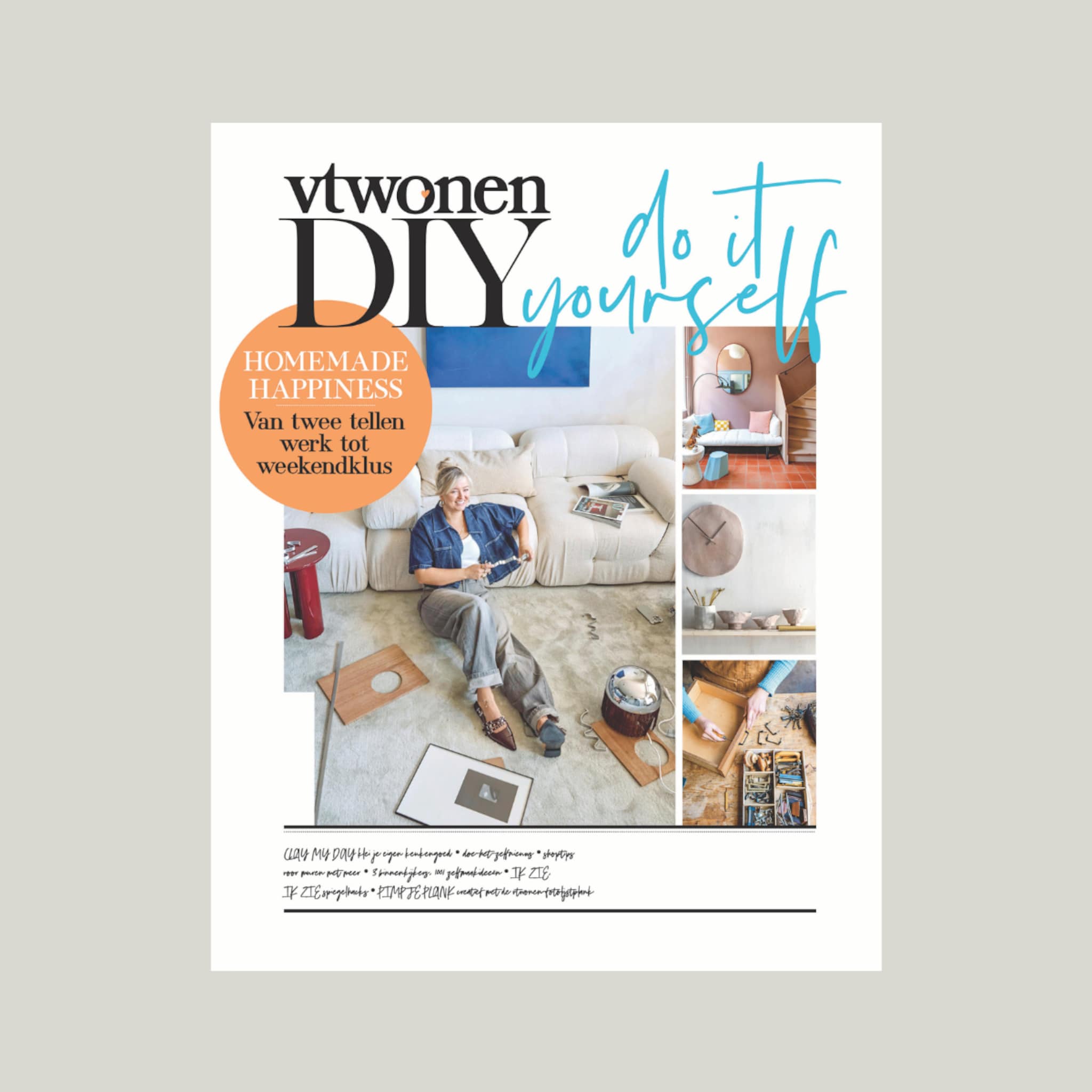 Homemade Happiness: de vtwonen DIY special is nu te bestellen