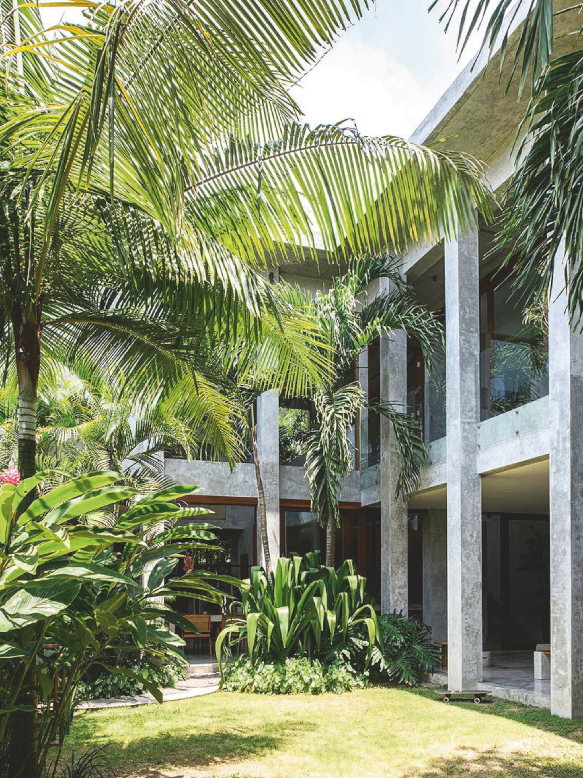 woningen met brutalistisch interieur