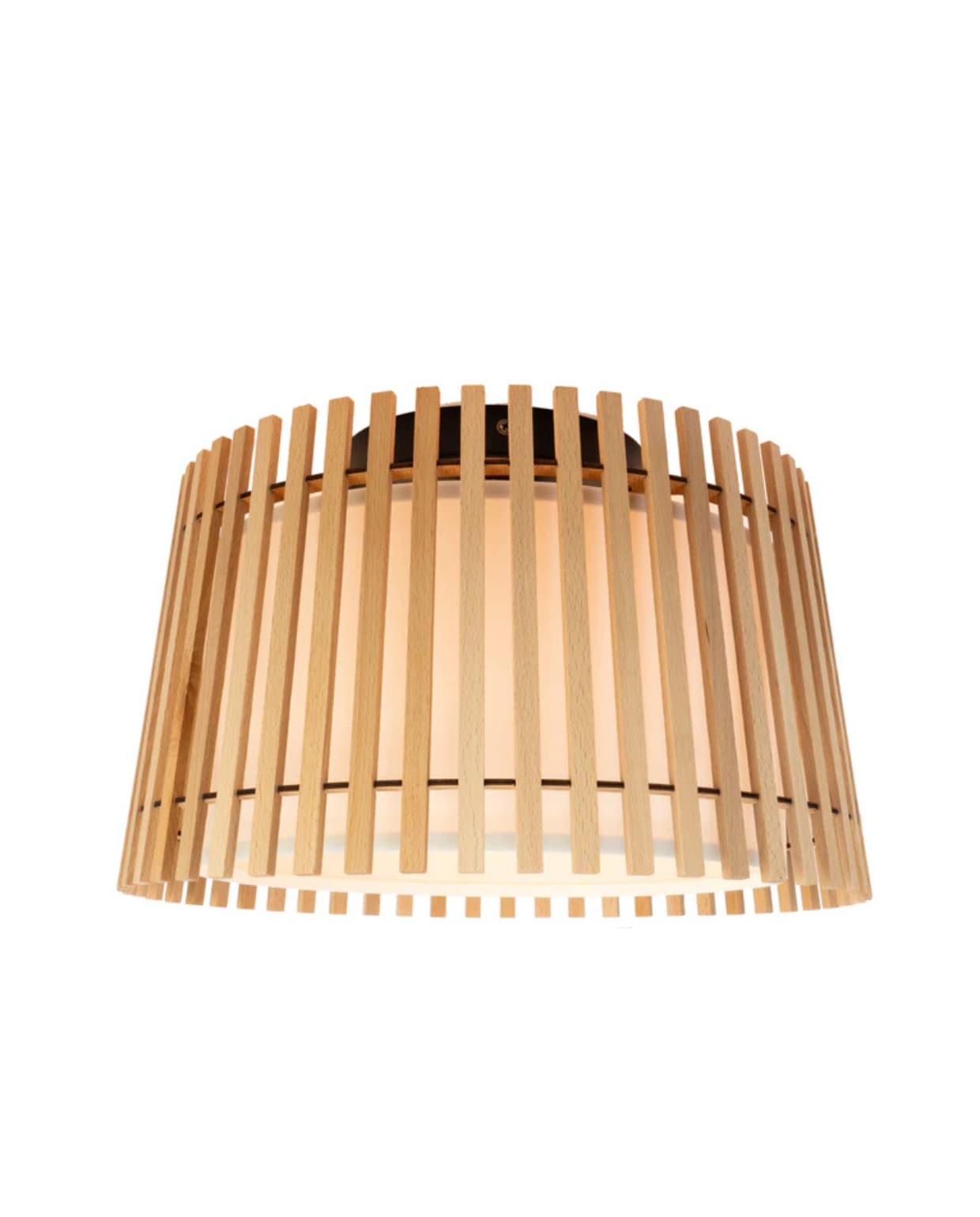 Shop op shop.vtwonen.nl: Eglo plafondlamp Fattoria, textiel en hout, zwart/bruin/wit, 38x24 cm (Øxh) € 93,99. Eglo