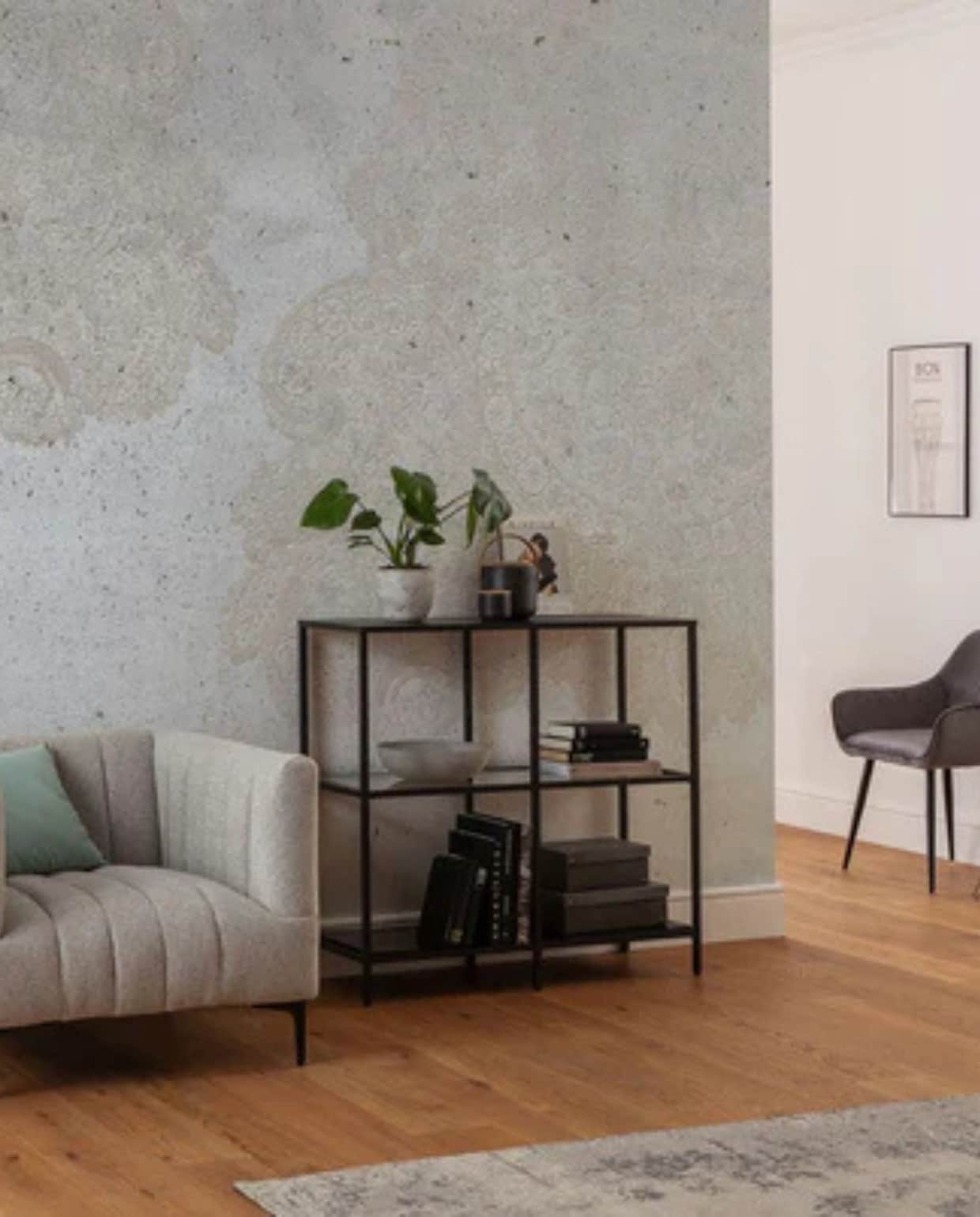 Shop op shop.vtwonen.nl: Sanders & Sanders fotobehang beton 612442, vliesbehang, grijs, 300x280 cm (bxh) € 161,95. Sanders & Sanders