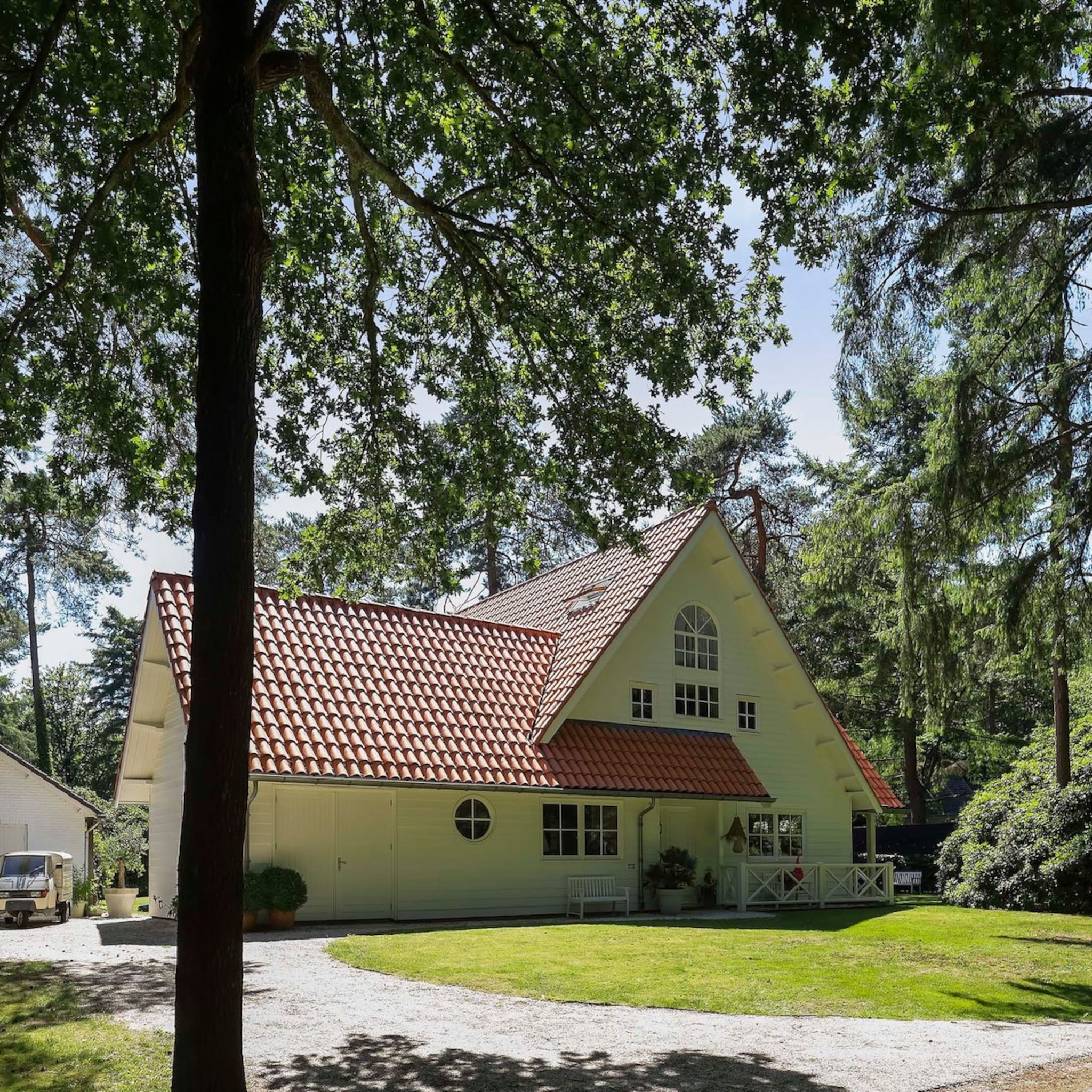 landelijk boho interieur bosvilla apeldoorn