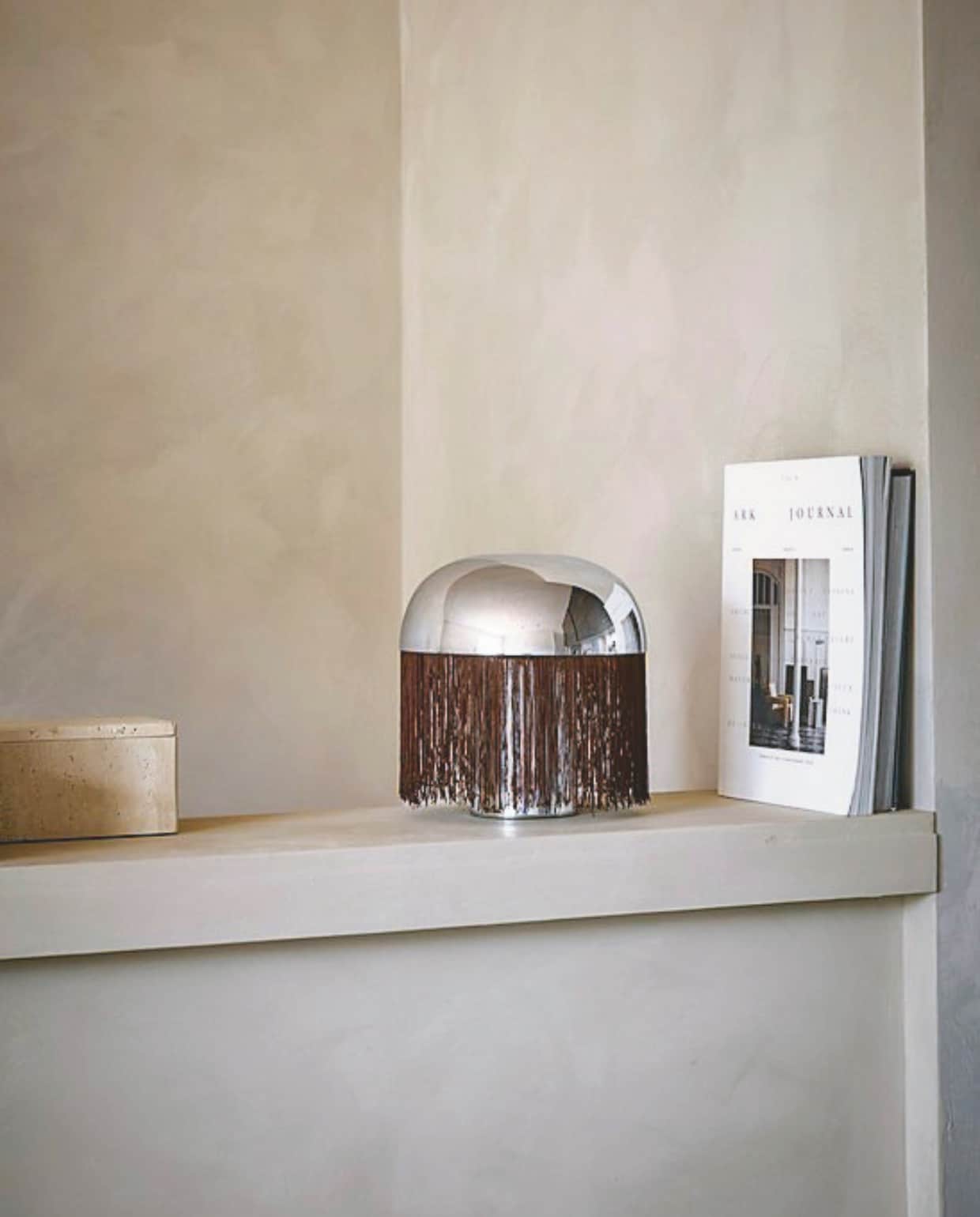 Tafellamp H&M Home. Magazine Ark Journal. vtwonen DIY-special | fotografie Peggy Jansen